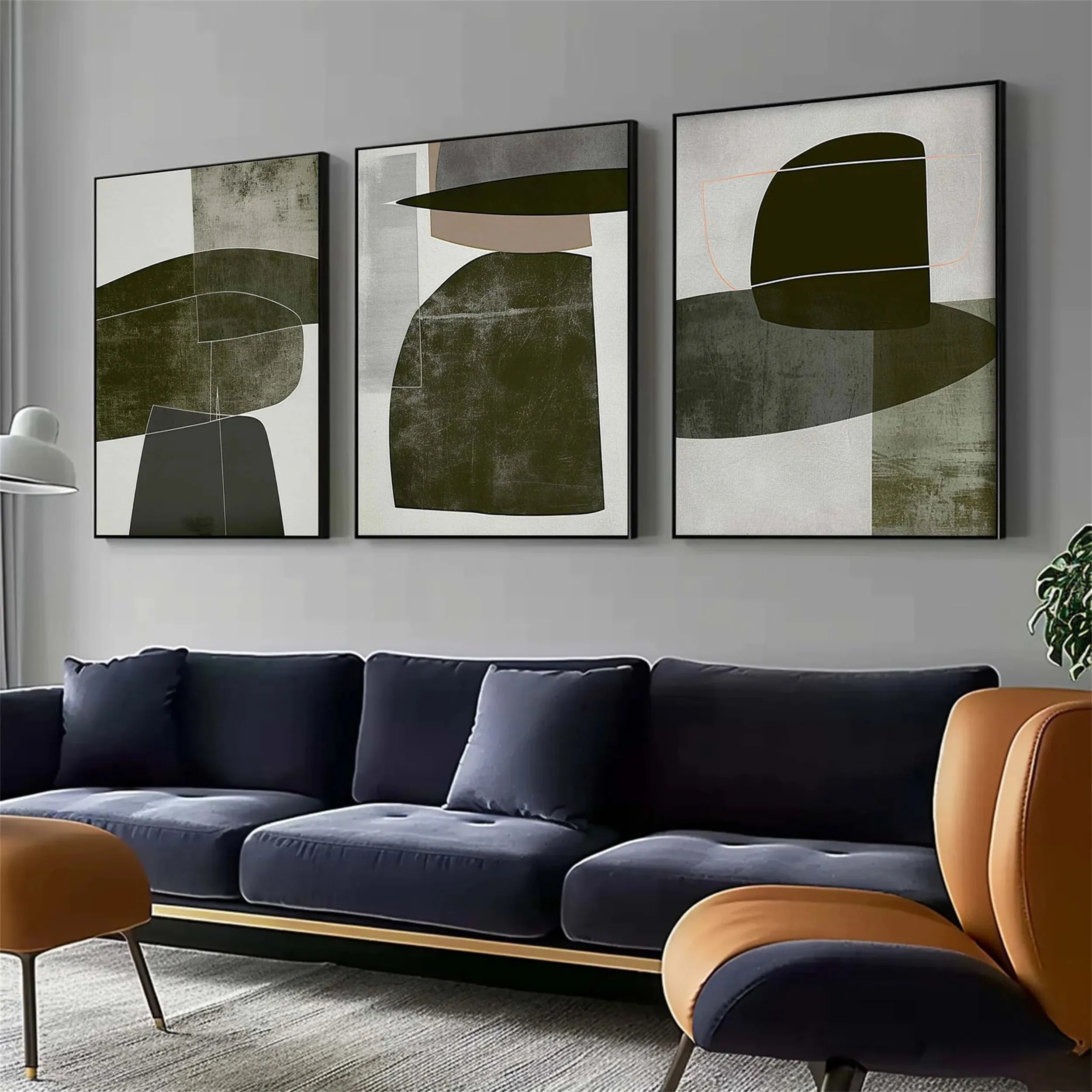 Abstract Tranquility Set of 3 #WA197