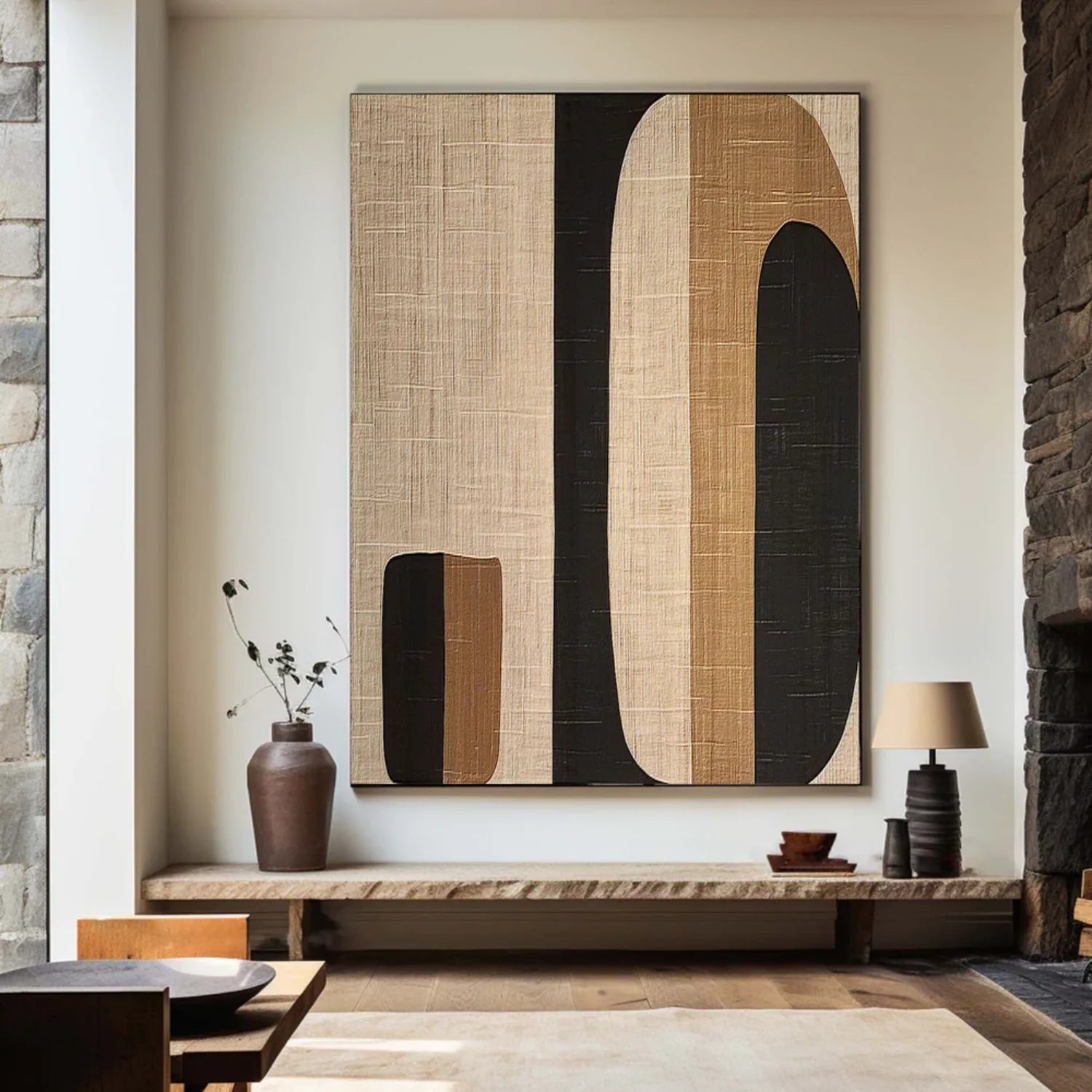 Abstract Canvas Art #WA593