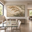 Beige Hand-Painted Grass Painting, Three Sweeping Seed Plumes #4BBZJSD7