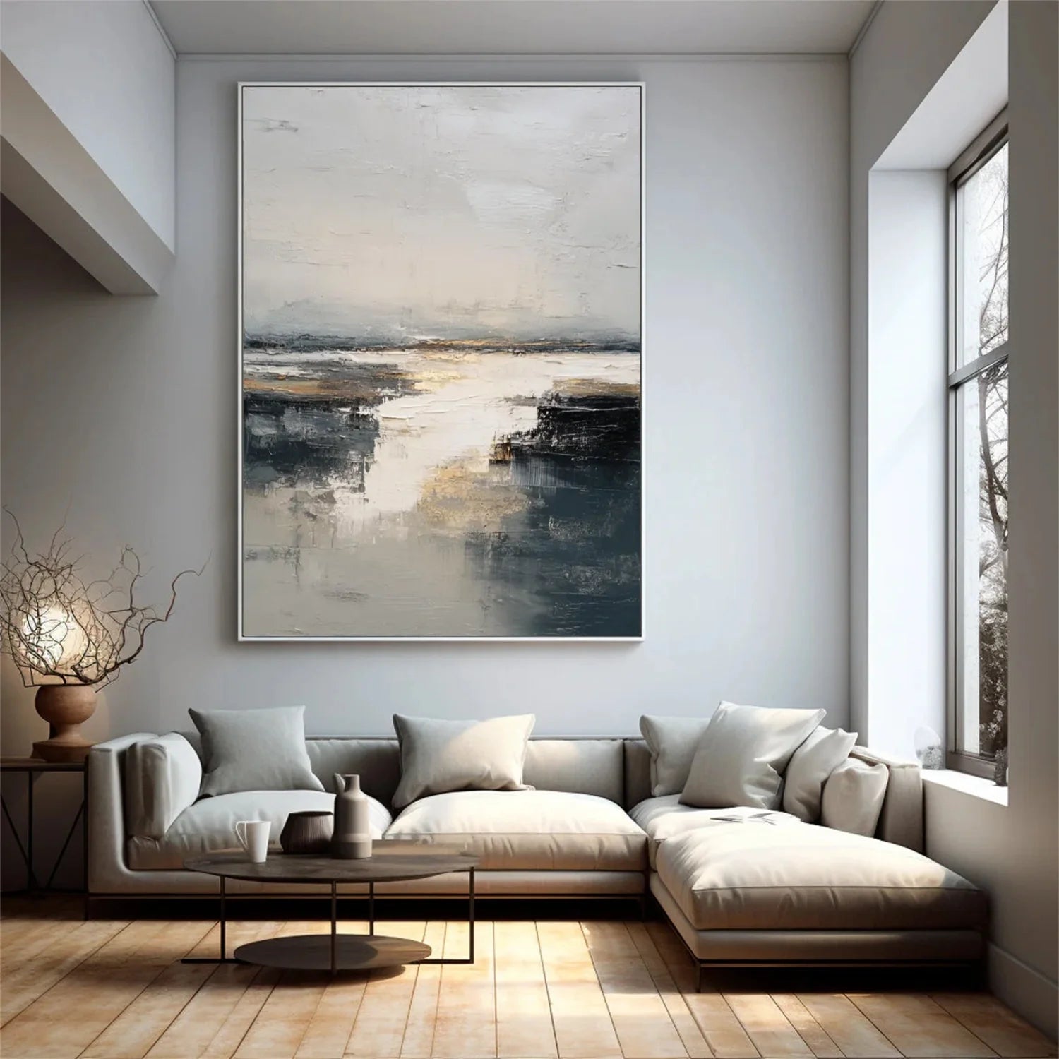 Abstract Canvas Art #WA843