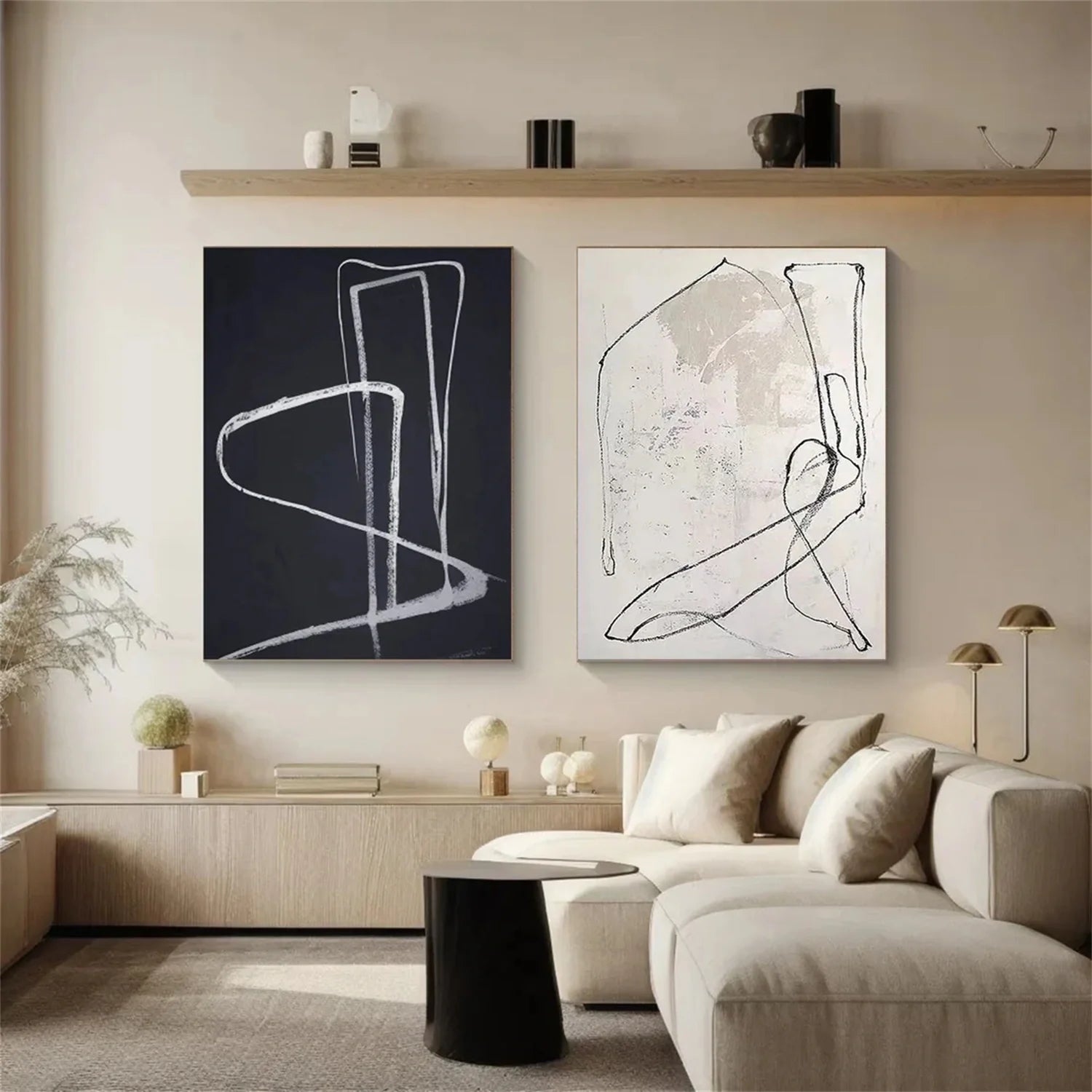 Abstract Tranquility Set of 2 #WA250