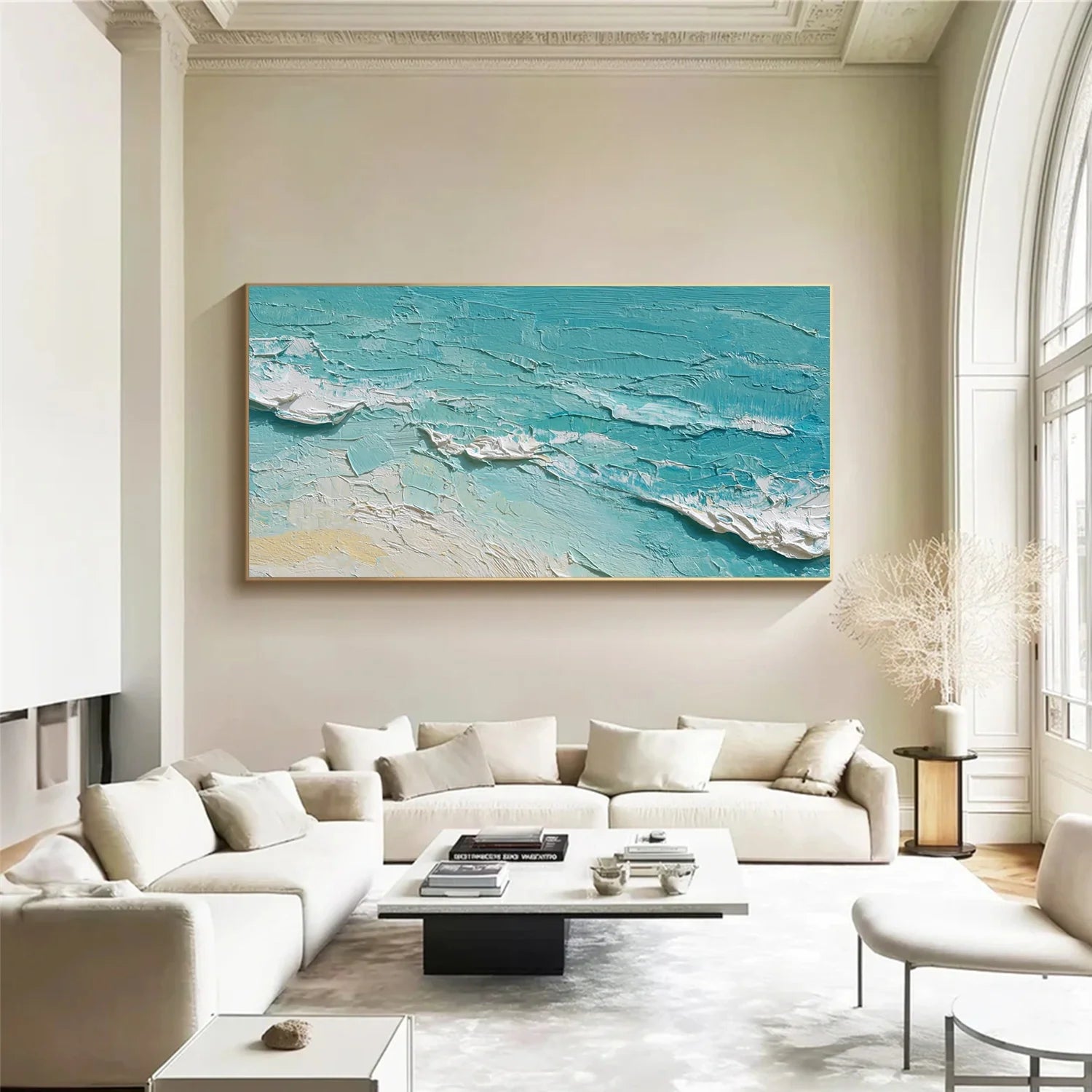 Sea & Sky Abstract_Textured_Wall Art #SK152