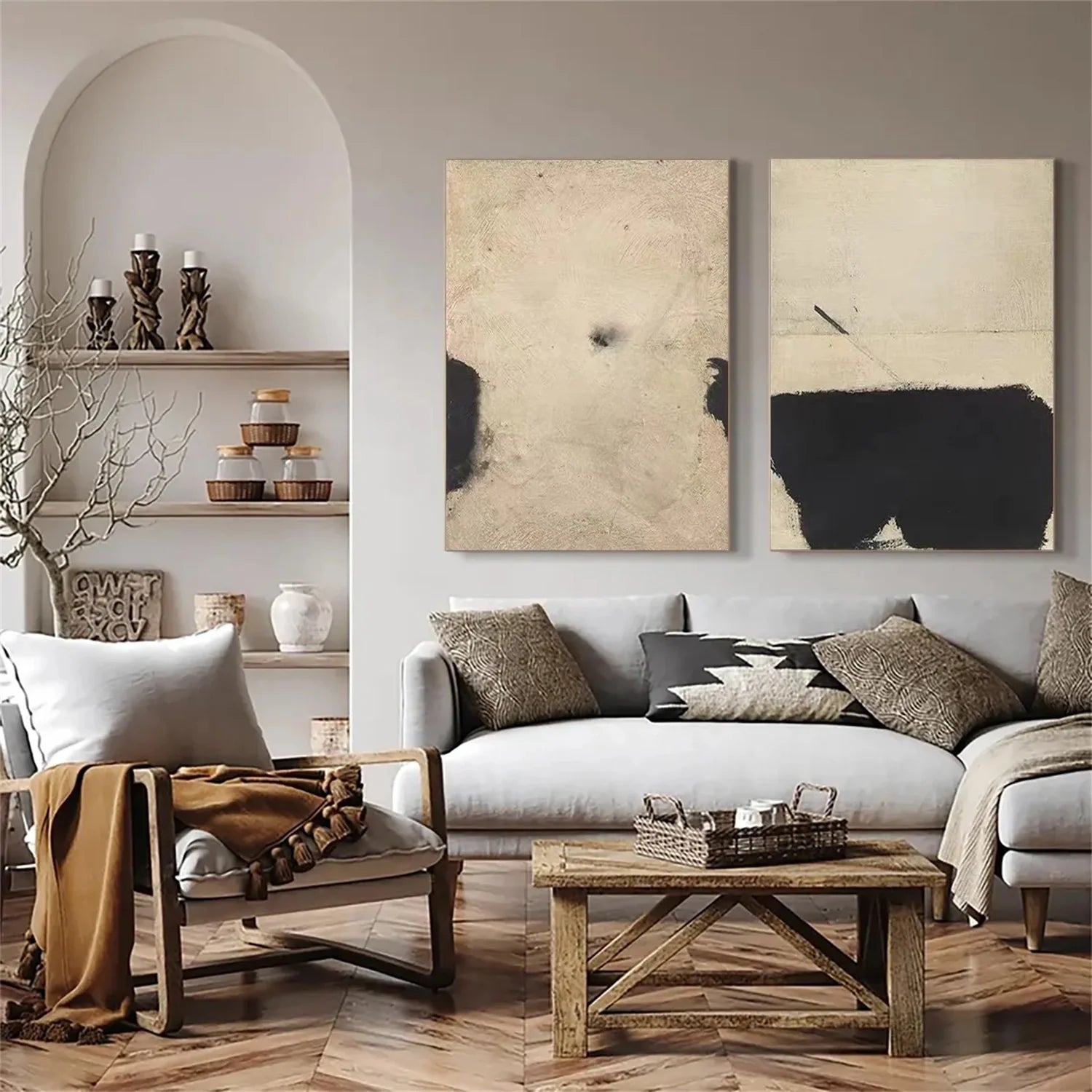 WABI SABI TRANQUILITY Set of 2 #WA528