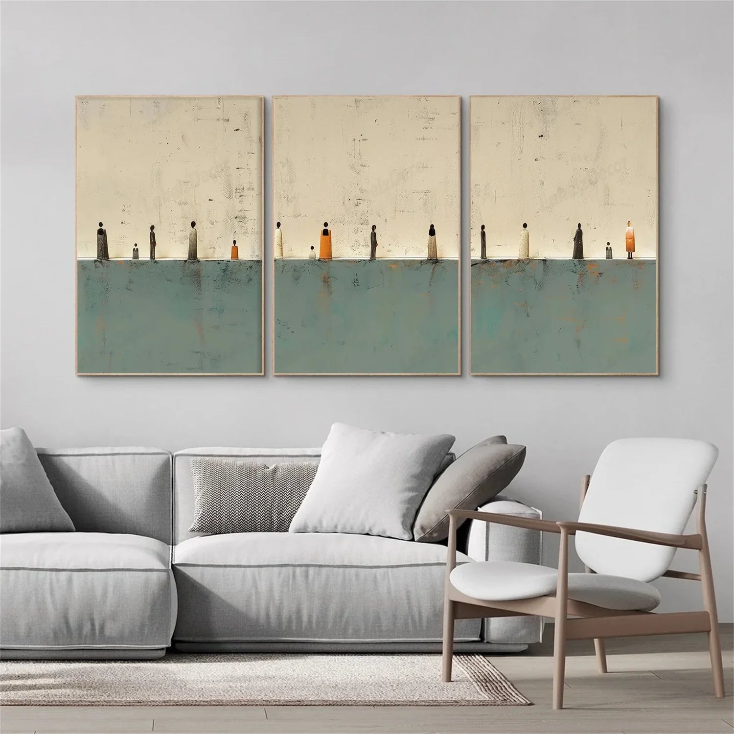 Abstract Tranquility Set of 3 #WA534