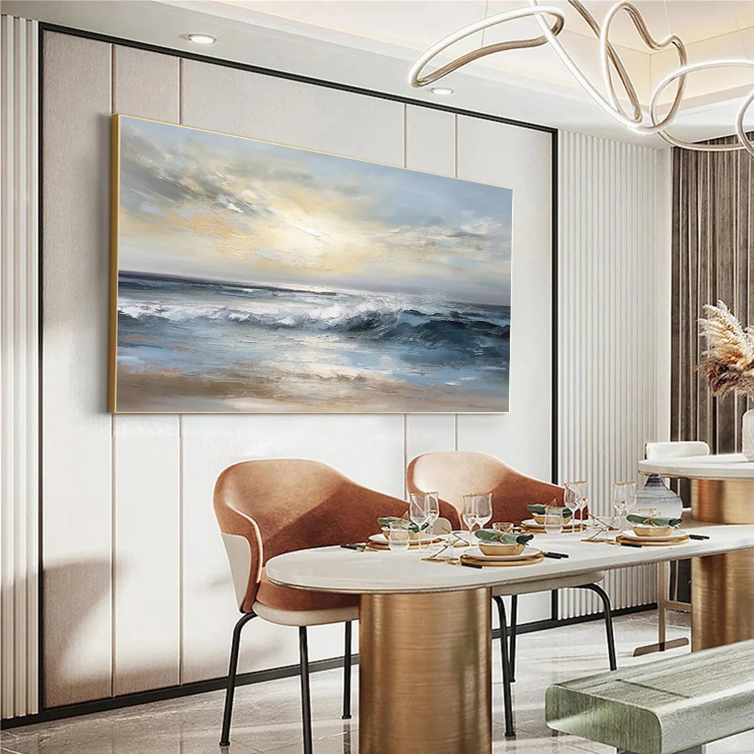 Sea & Sky Abstract_Wall Art #SK134