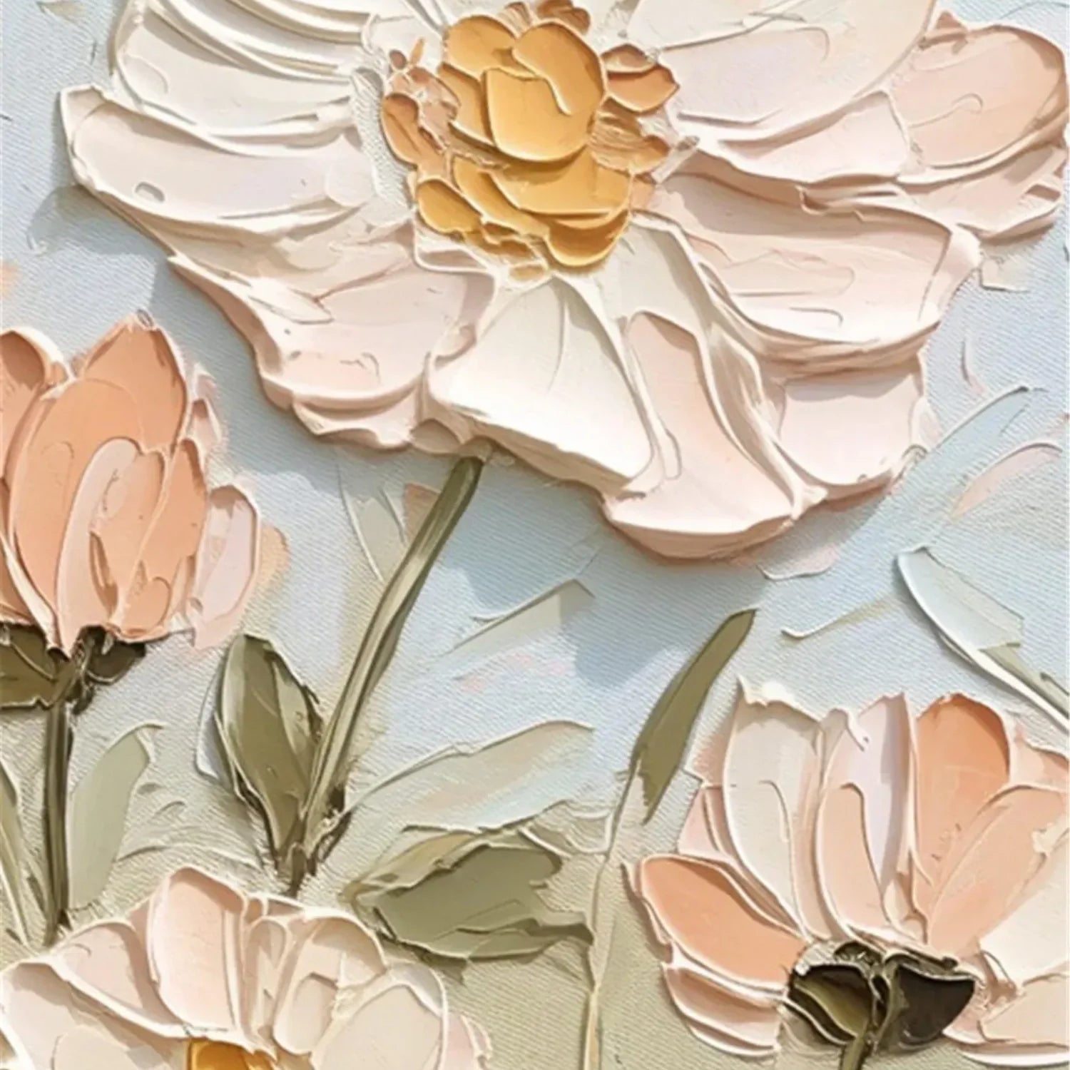 Flower & Tree Abstract Wall Art #FT092