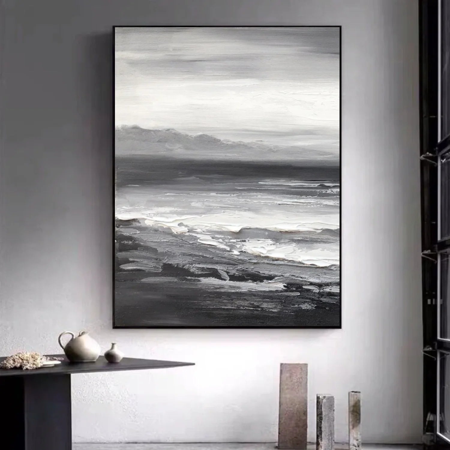 Sea & Sky Abstract_Textured_Wall Art #SK176