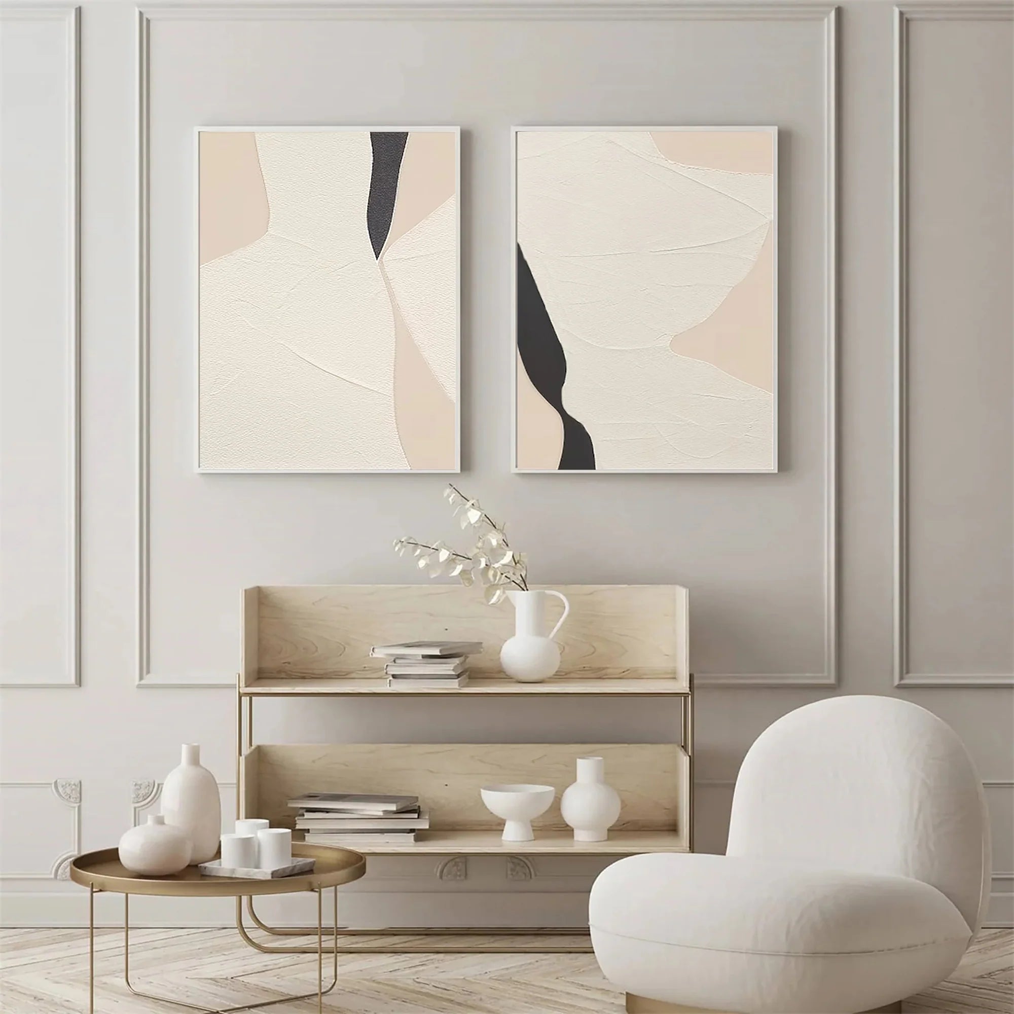 Abstract Tranquility Set of 2 #WA111