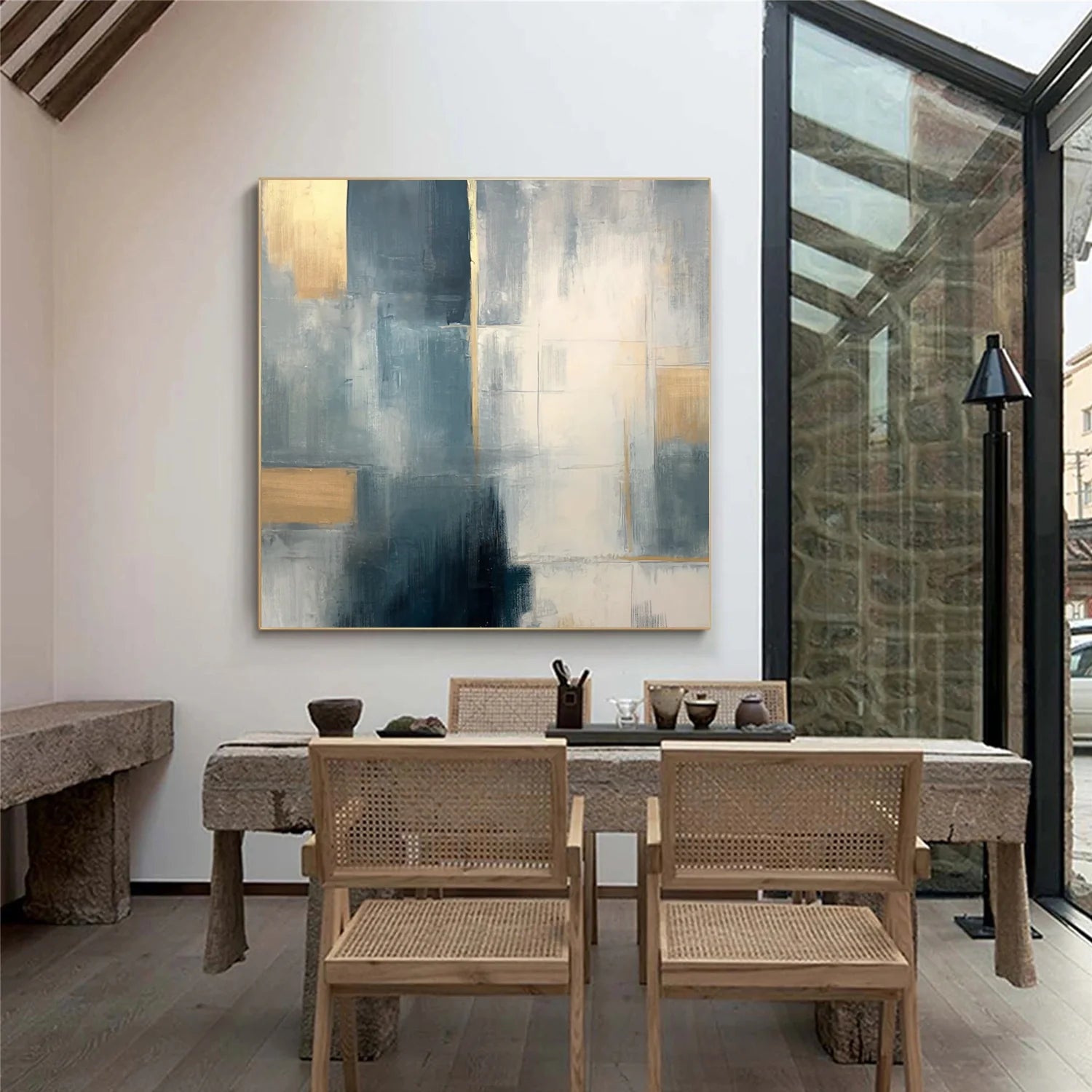 Abstract Canvas Art #WA591