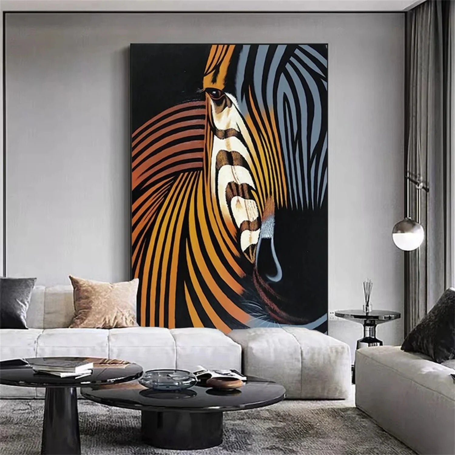 Colorful Abstract Animal Wall Art #AM067