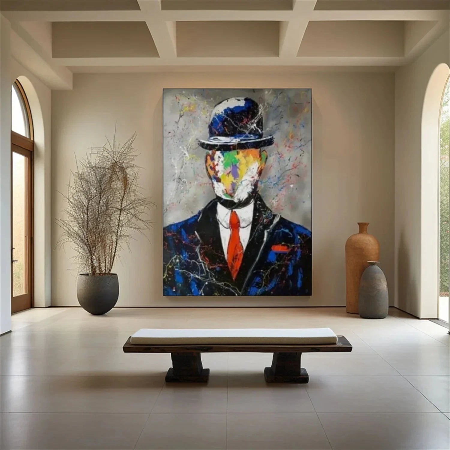 Abstract Portrait_Wall Art #AB067