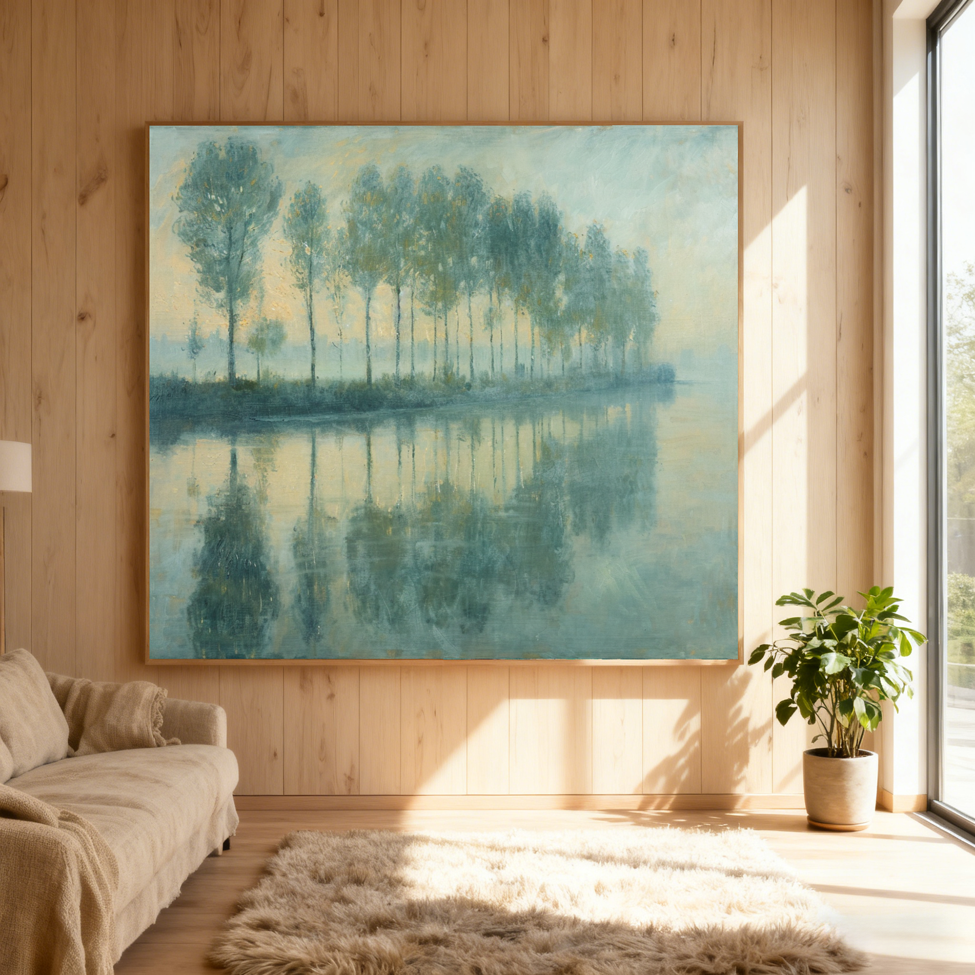 Impressionist Landscape Oil Painting #FT330
