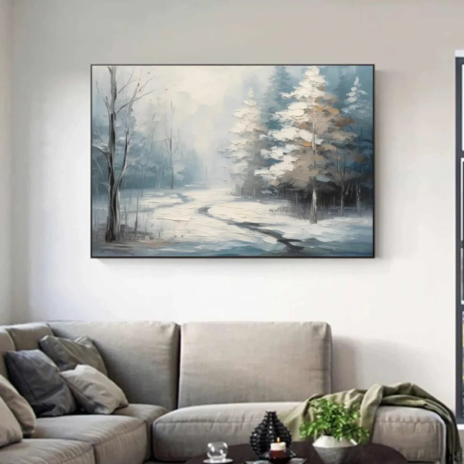 Flower & Tree Abstract_Wall Art #FT166