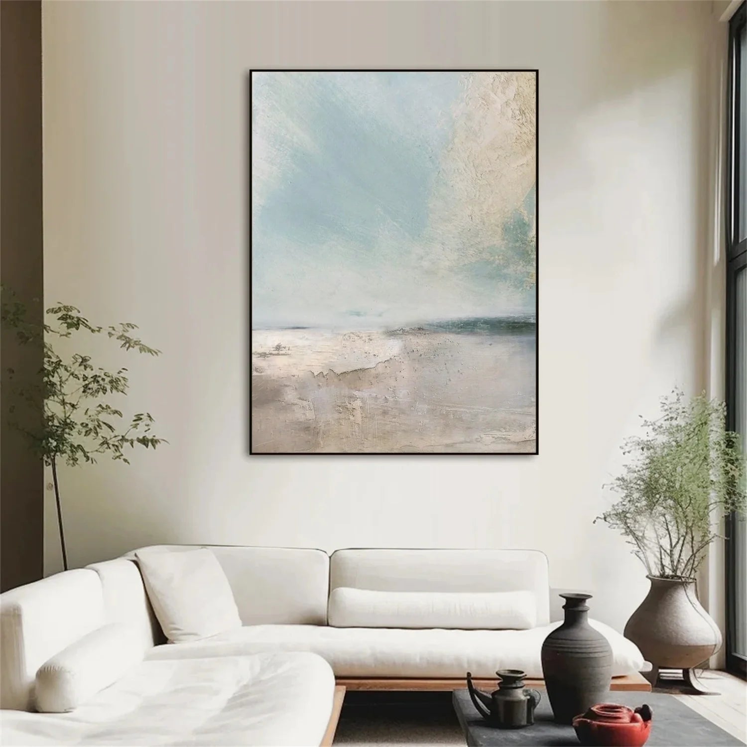 Sea & Sky Abstract Wall Art #SK166