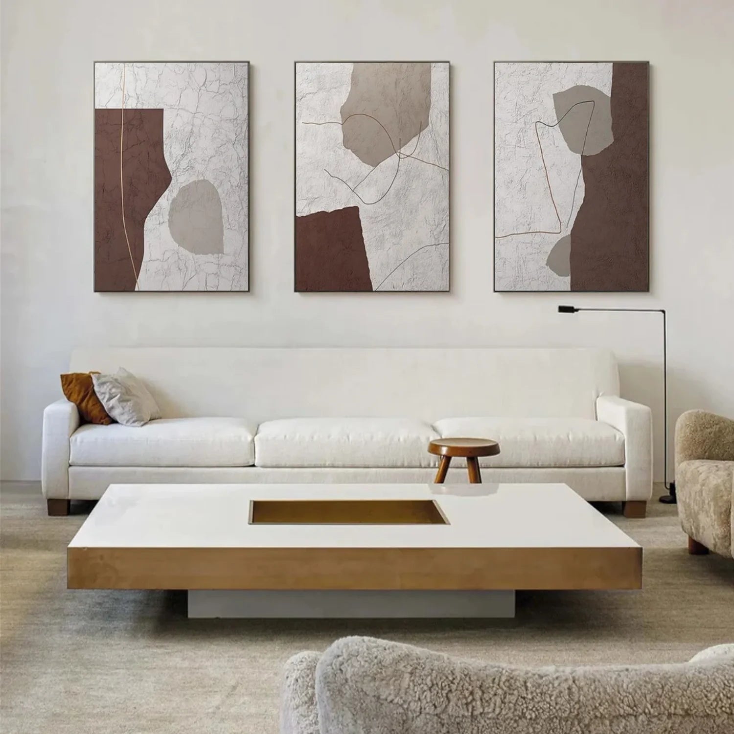 Abstract_Canvas Art Set of 3 #WA804