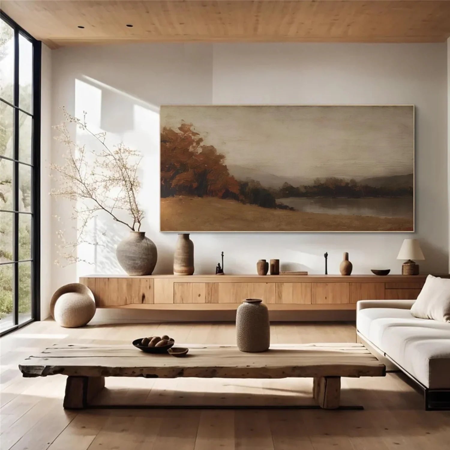 Flower & Tree Abstract_Wall Art #FT165