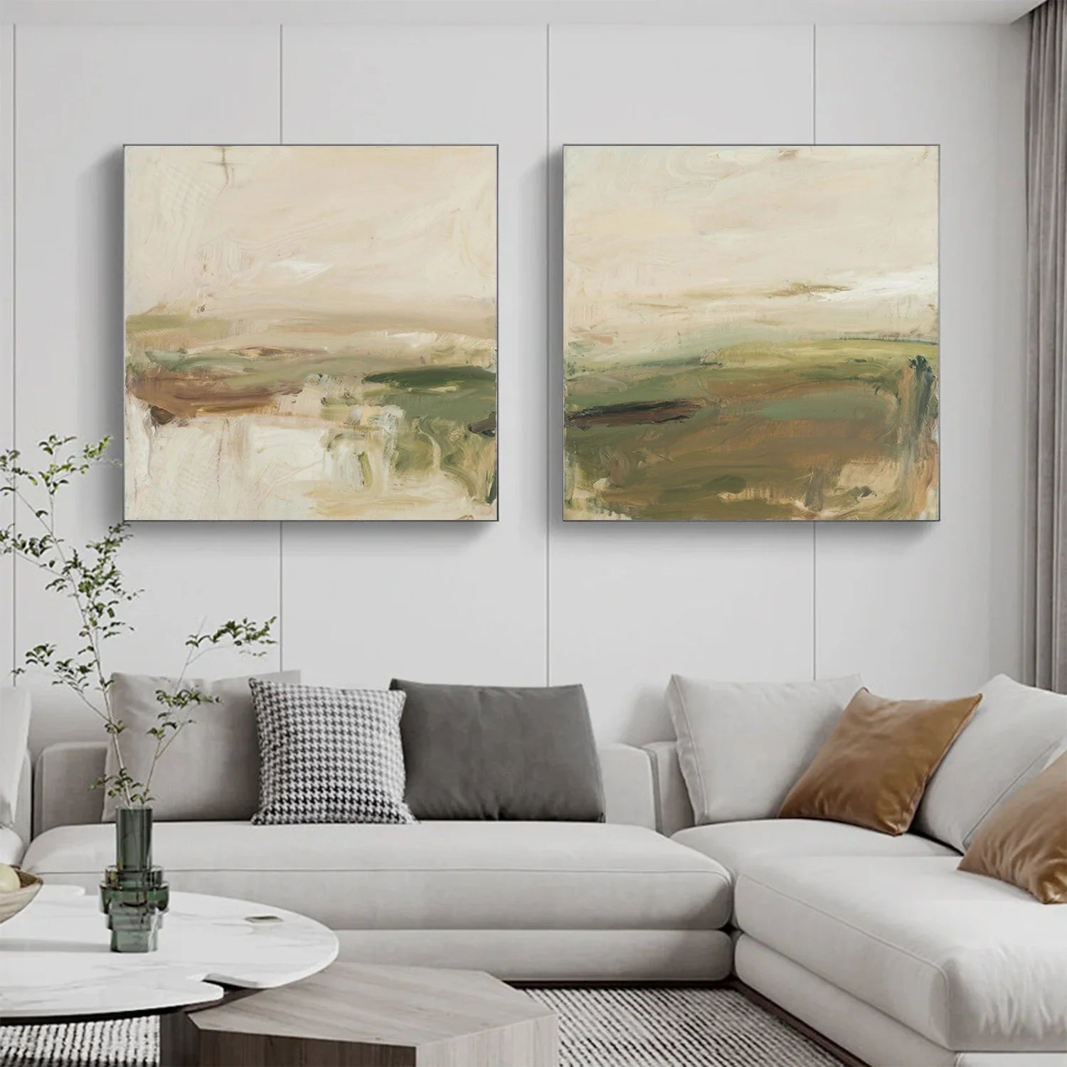 Wabi Sabi Canvas Art Set of 2 #WA757