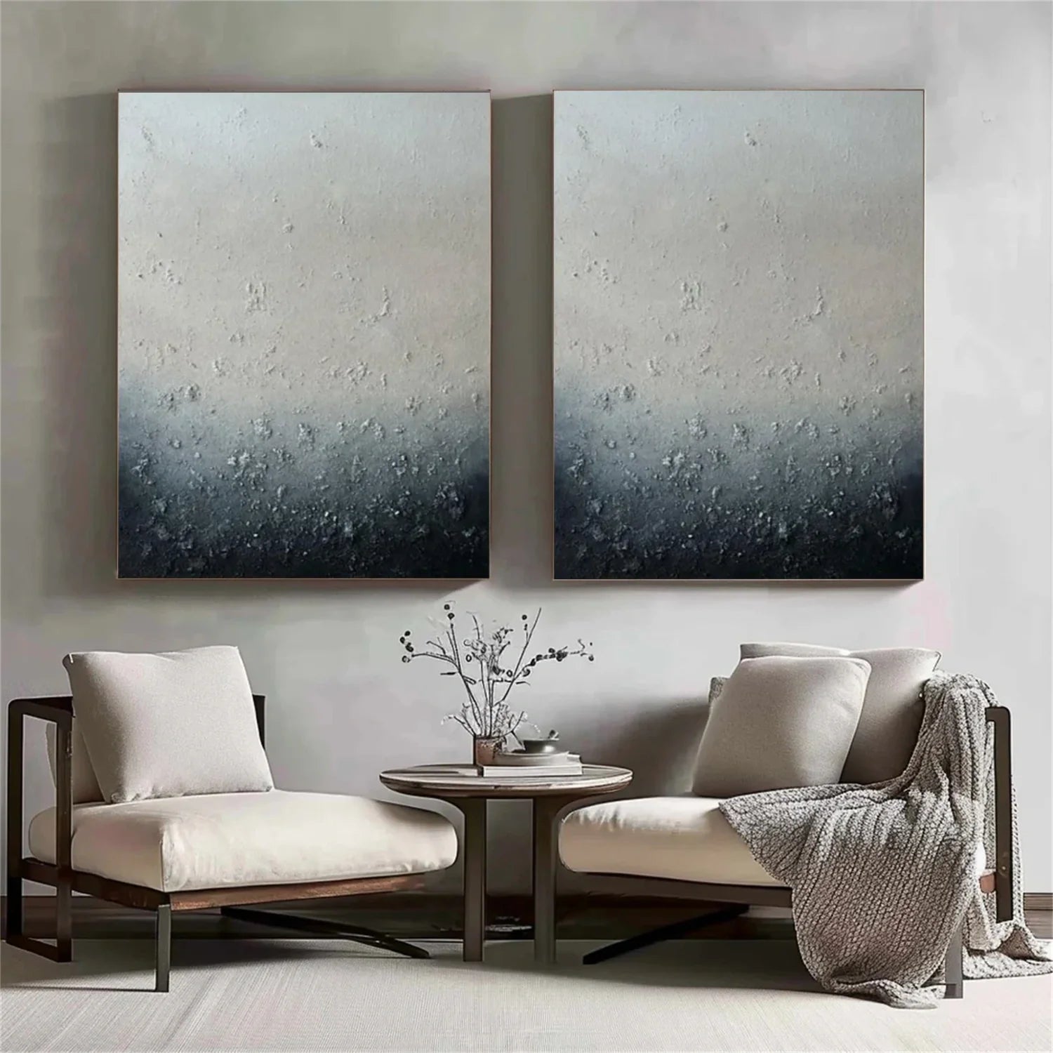 Abstract Canvas Art Set of 2 #WA852