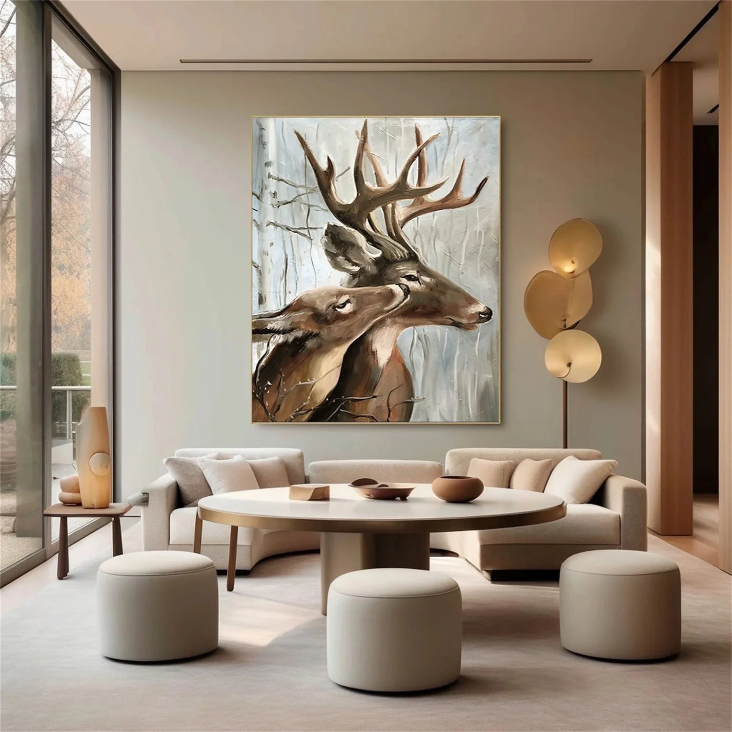 Abstract Animal Wall Art #AM138