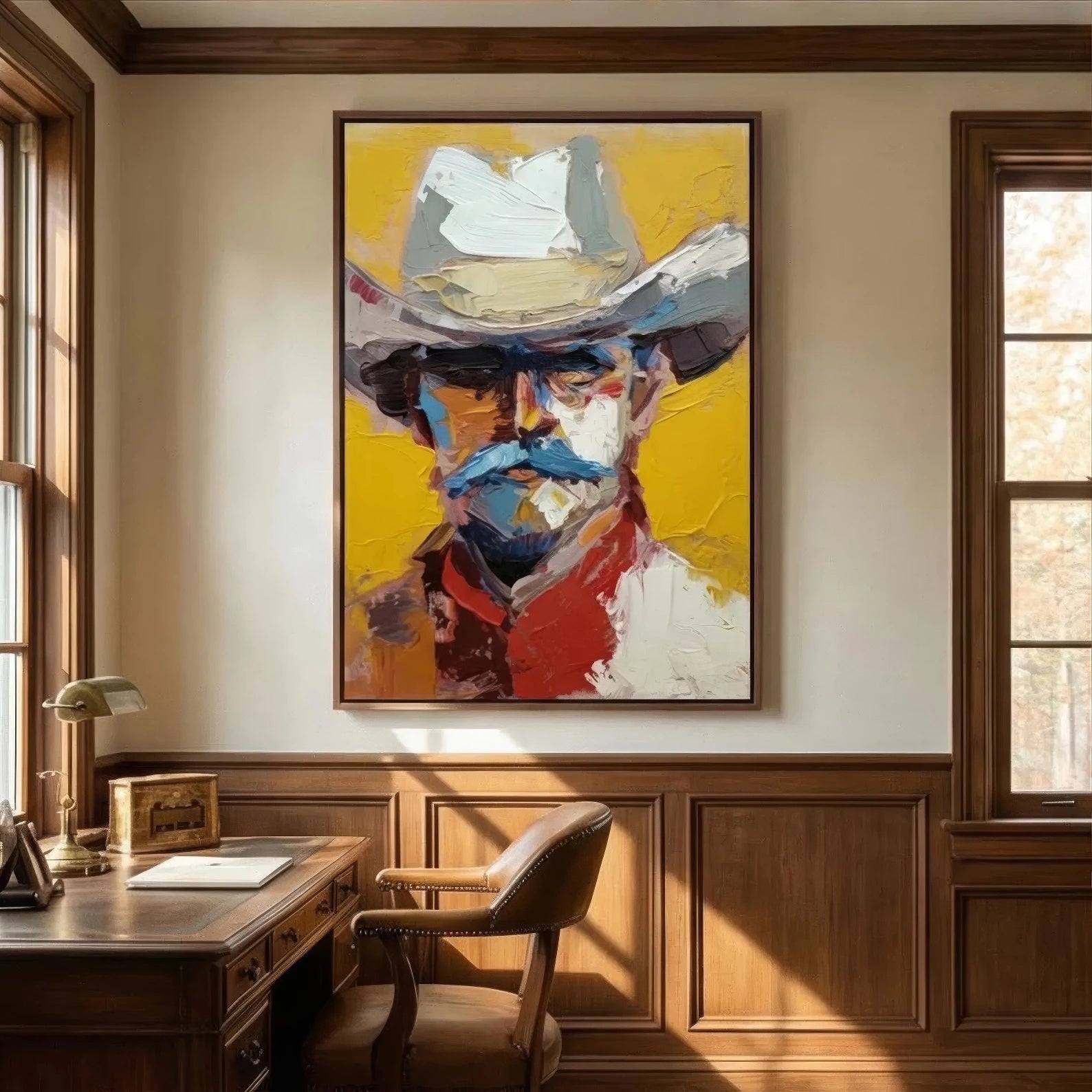 Rustic Western Cowboy #AB627