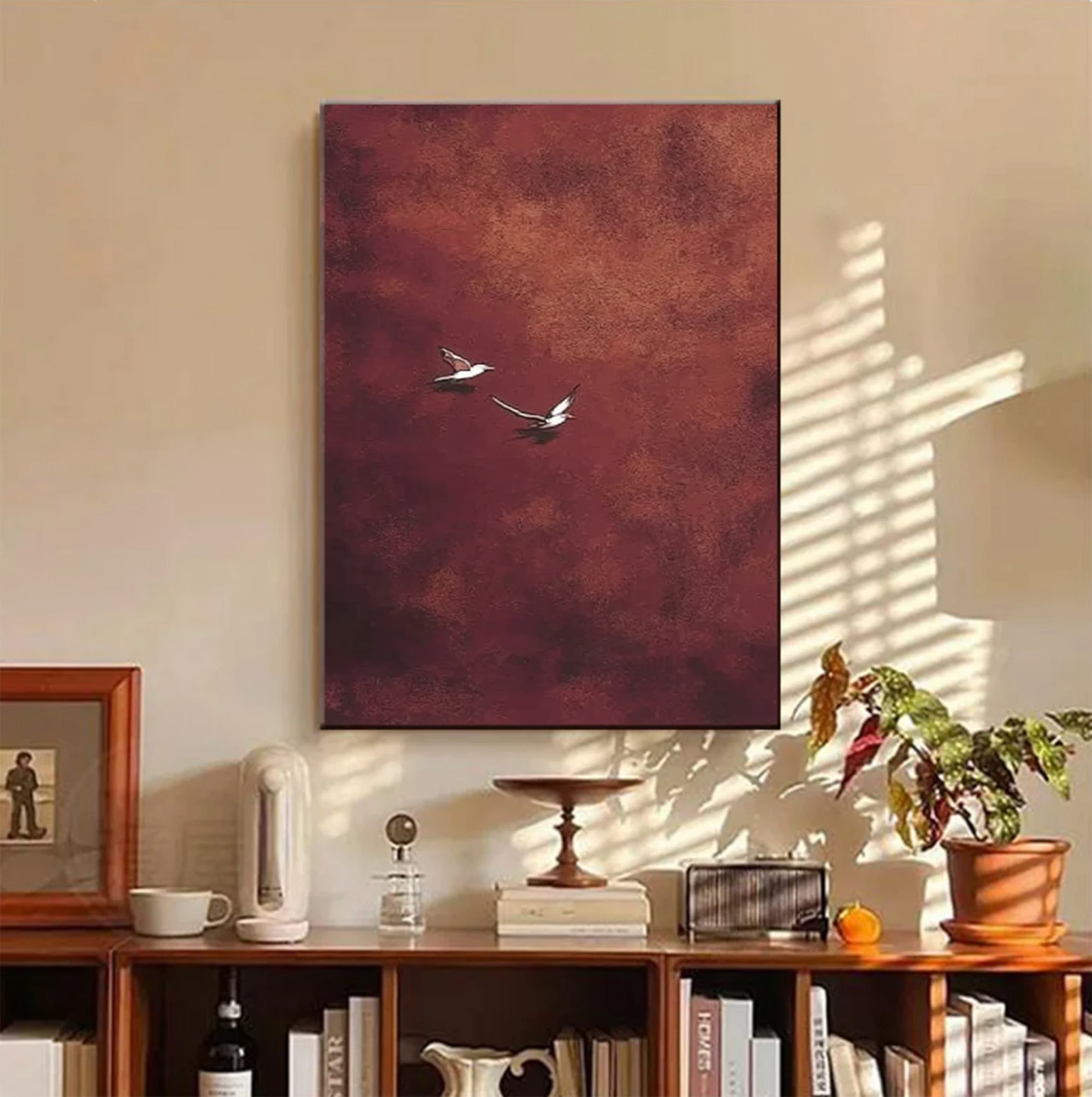 Minimalist Flying Birds Wall Art #AM142