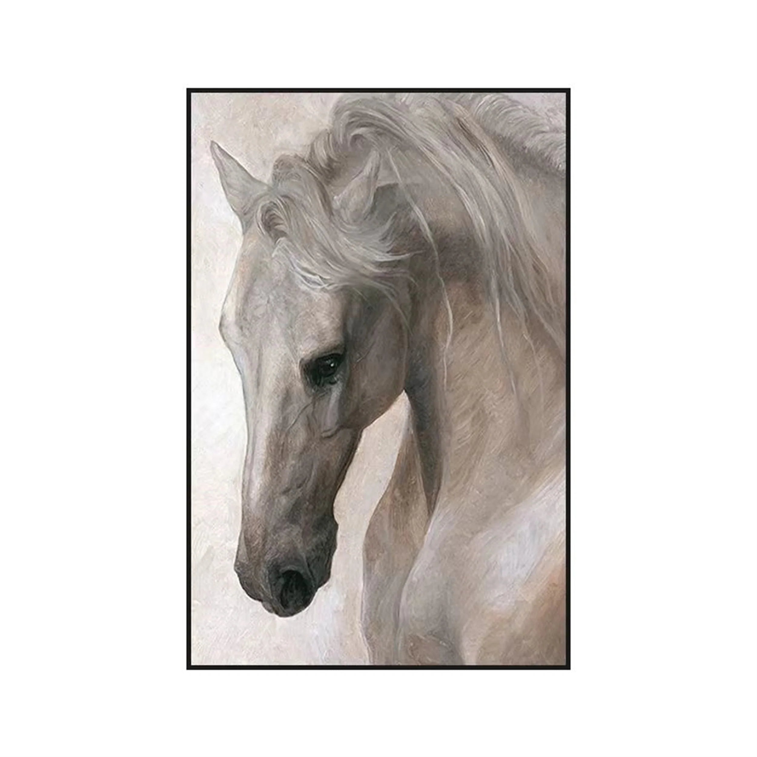Colorful Horse Abstract Animal Wall Art #AM022