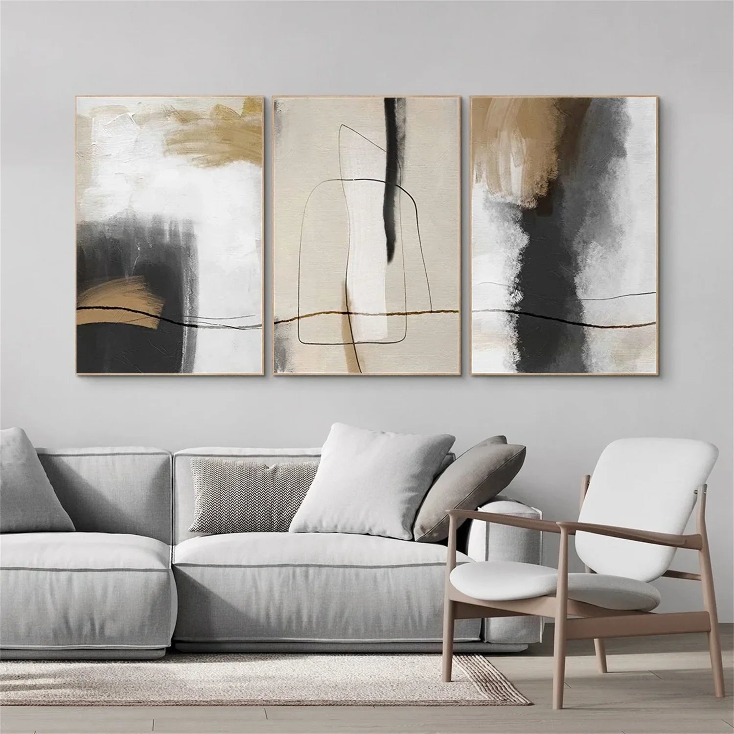 Abstract Tranquility Set of 3 #WA539