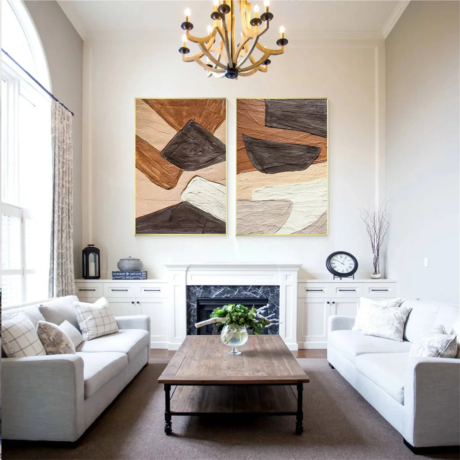 Abstract Tranquility Set of 2 #WA321