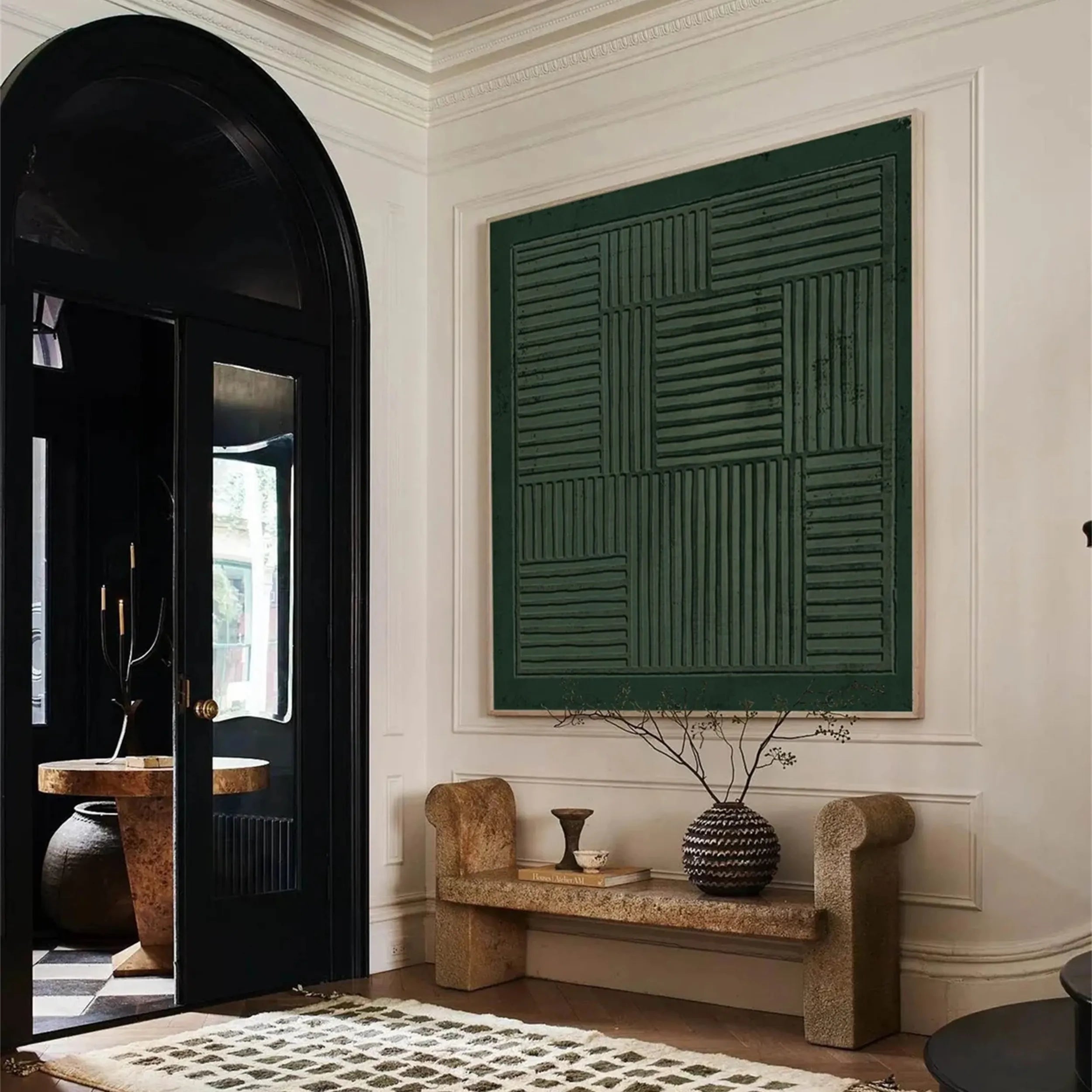 Green Texture Art #GT006