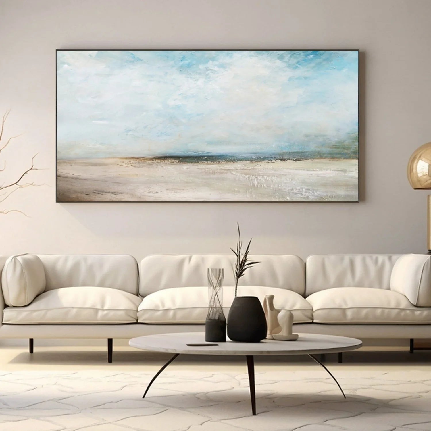 Sea & Sky Abstract Wall Art #SK164