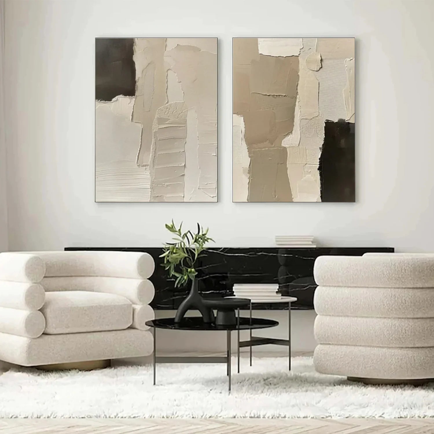 Abstract Tranquility Set of 2 #WA472