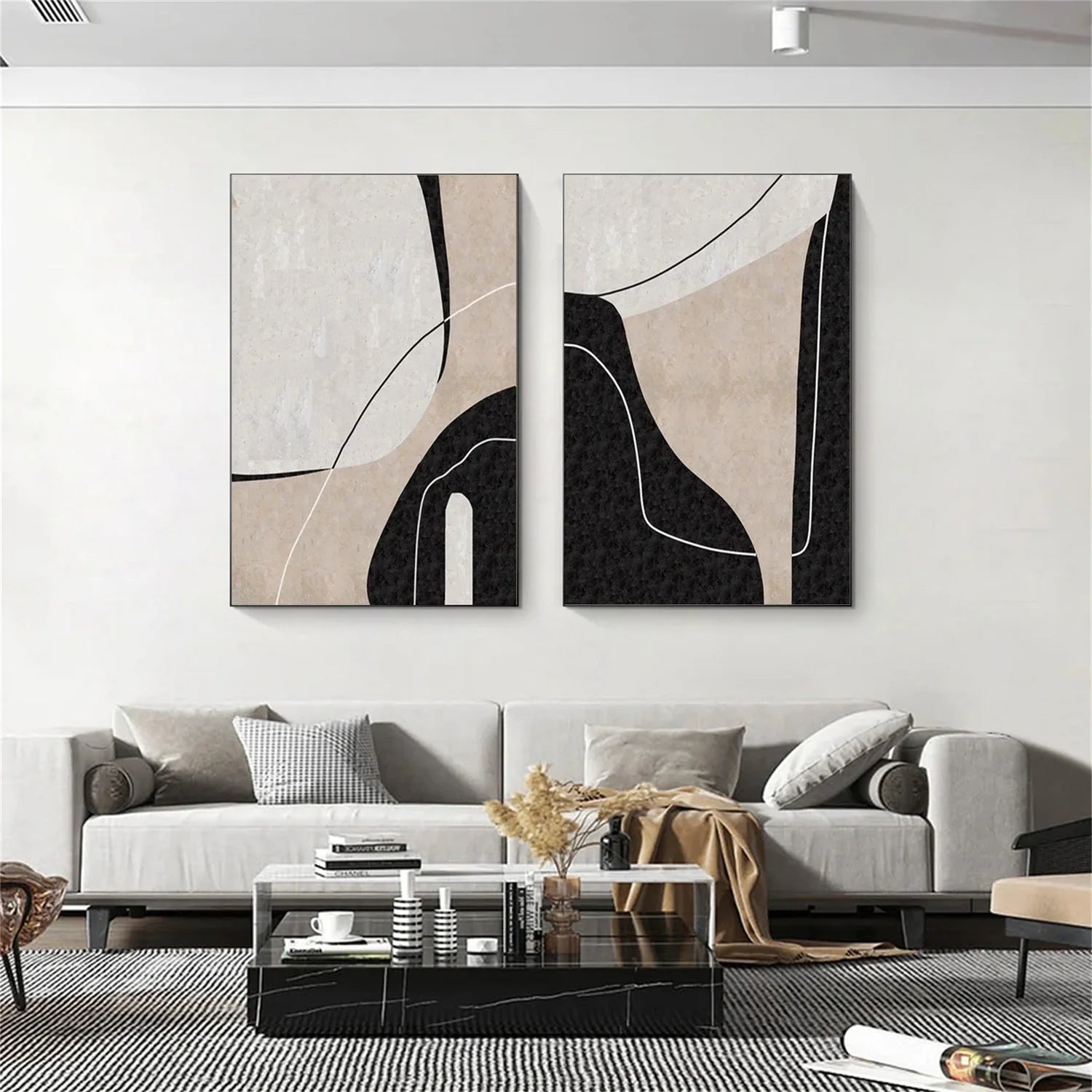 Abstract Tranquility Set of 2 #WA558