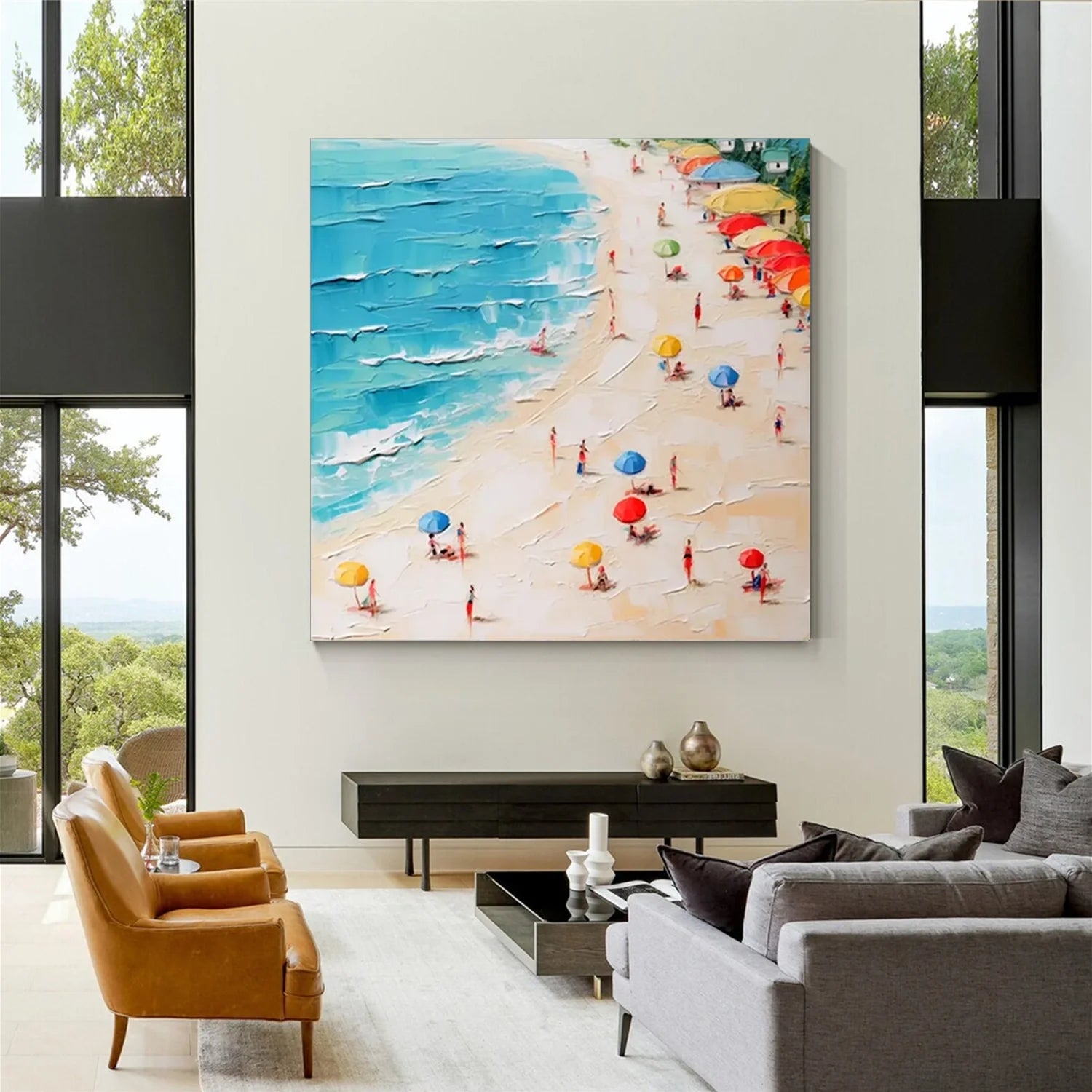 Swimming Sport_Textured Wall Art #AS028