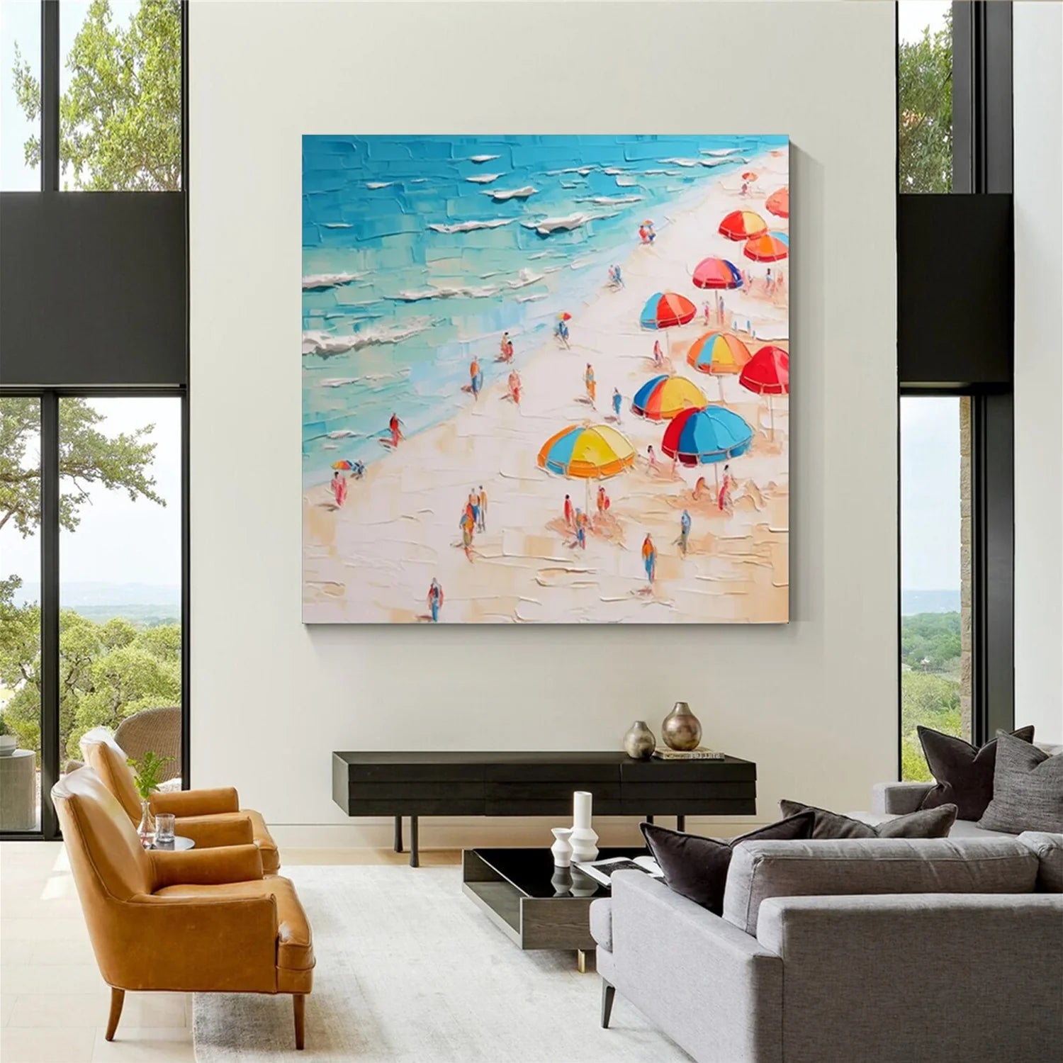 Swimming Sport_Textured Wall Art #AS029