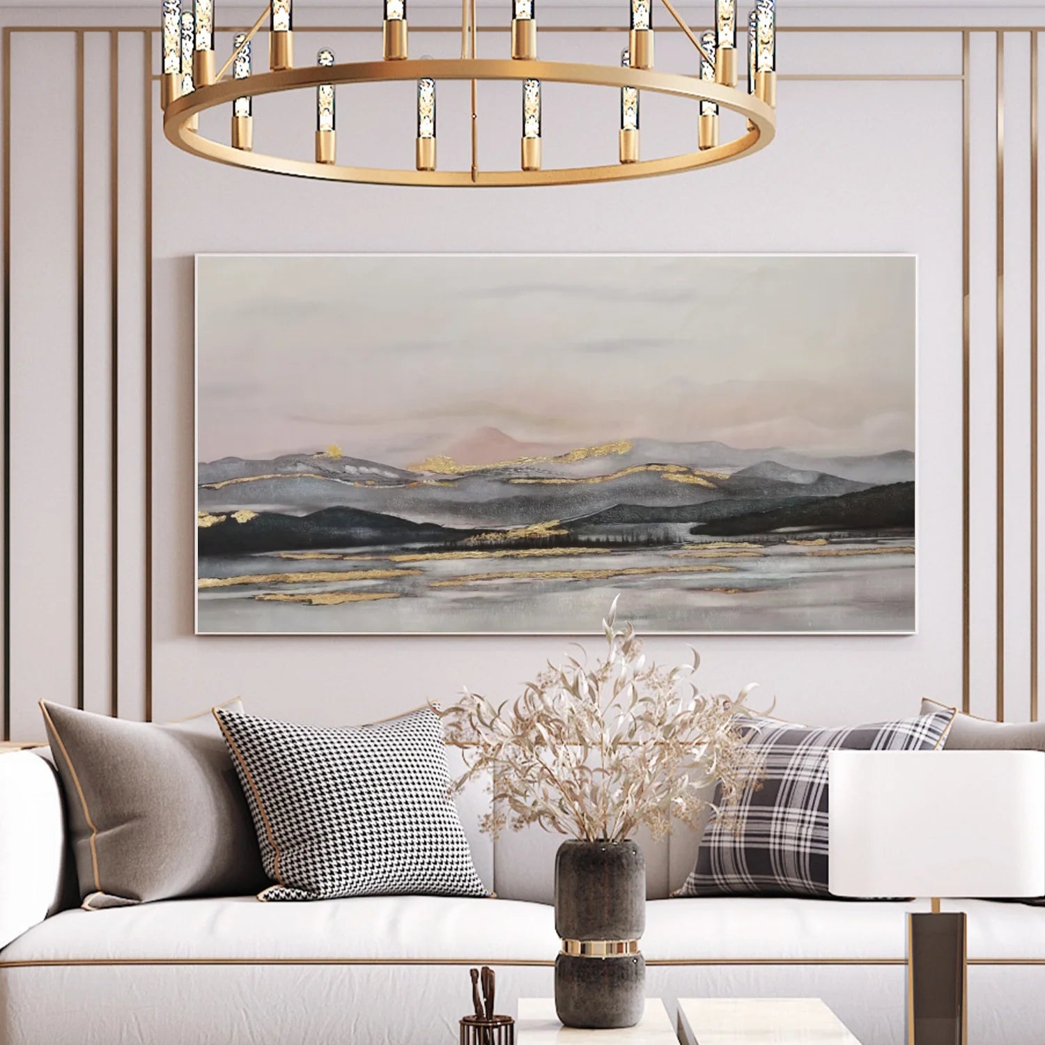 Abstract Canvas Art #WA798