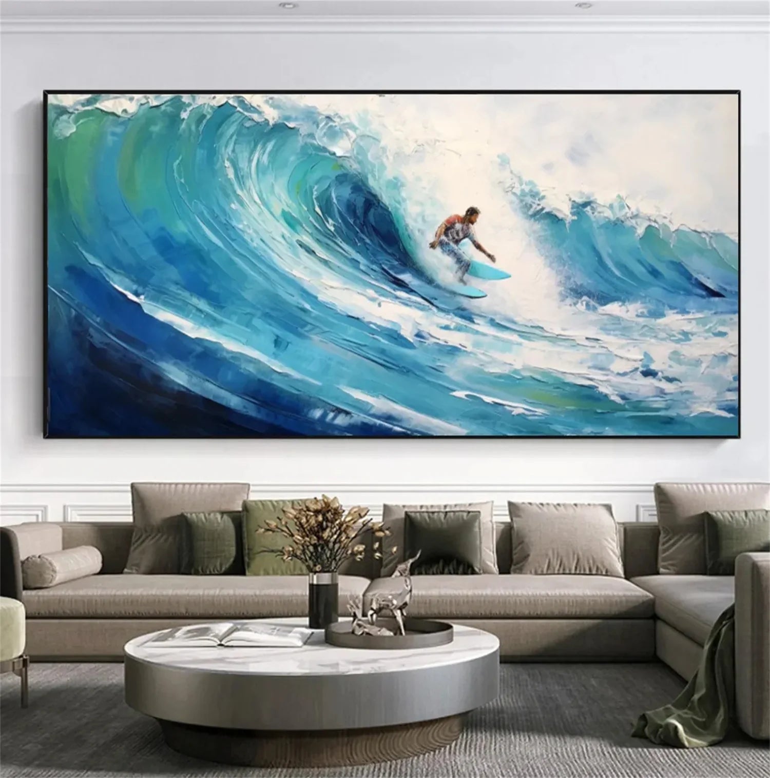 Minimalist Sea & Sky Art #SK088