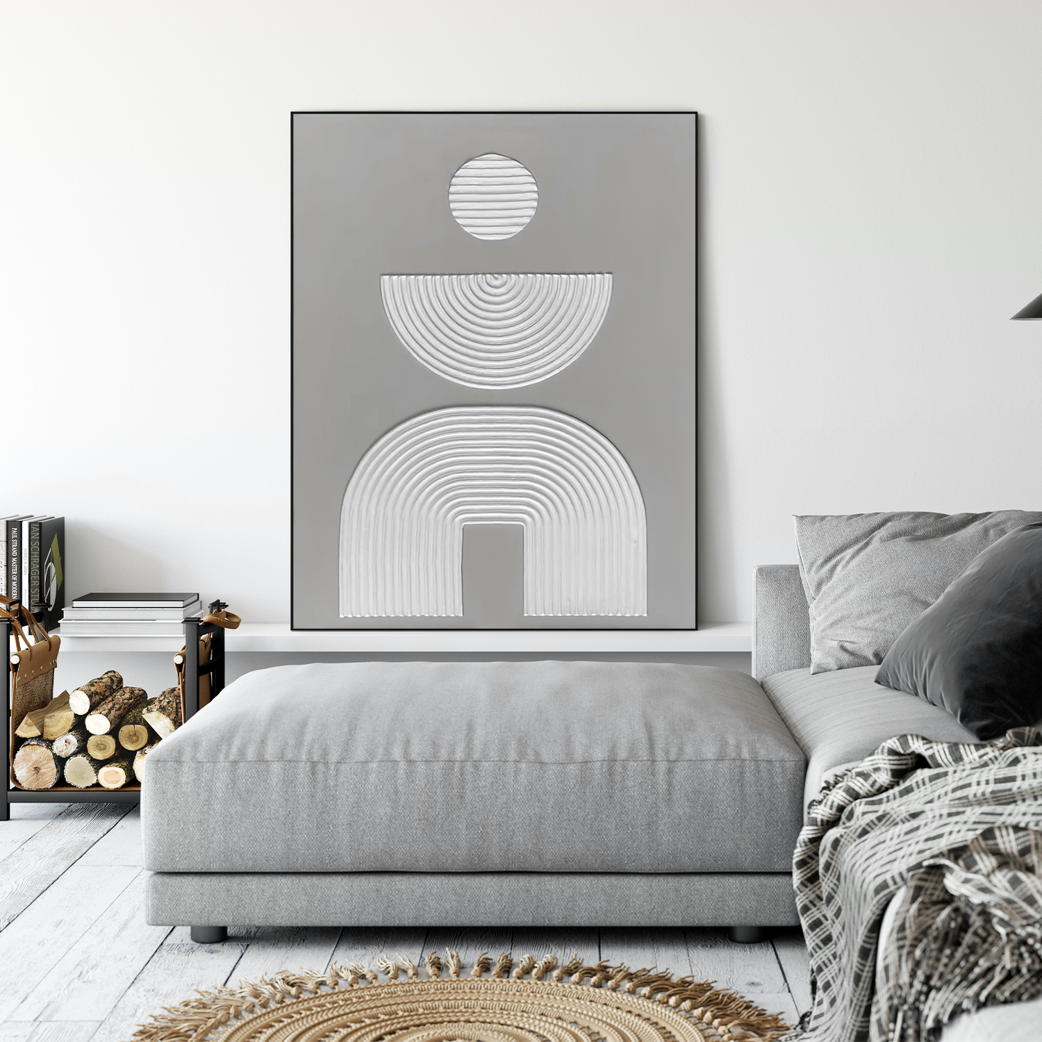 Minimalist Textured_Canvas Art #MD275