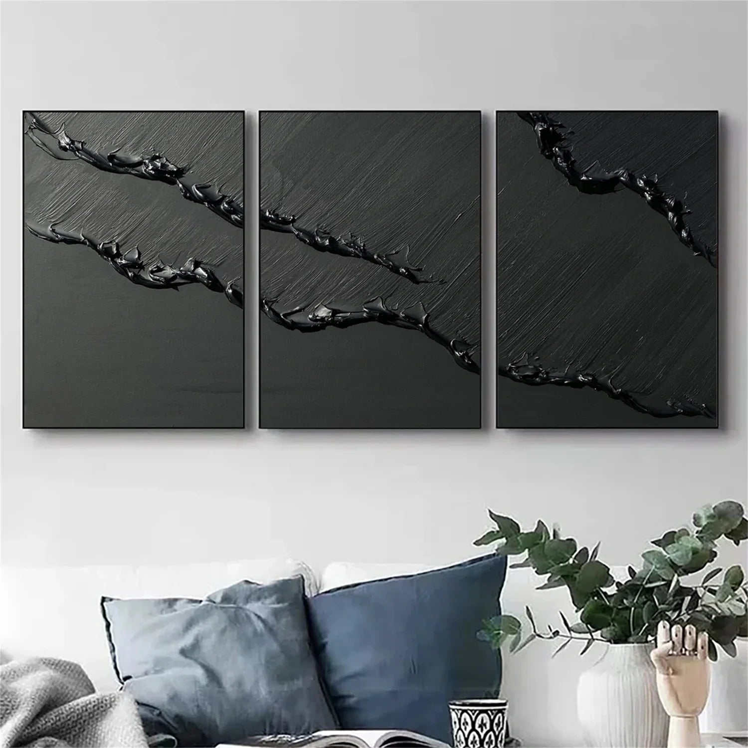 Minimalist Sea & Sky Art  Set of 3 #SK078
