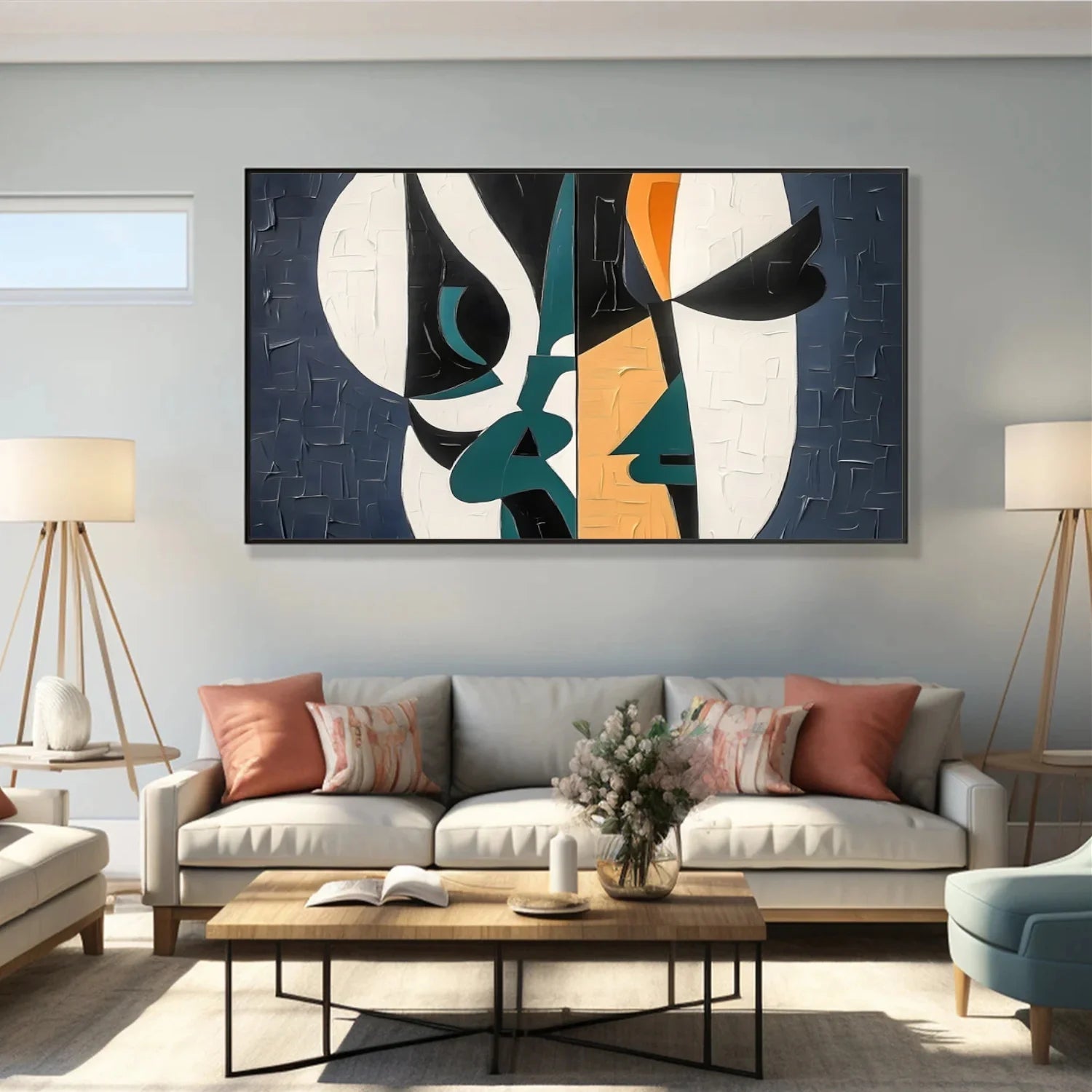 Abstract_Canvas Art #WA738