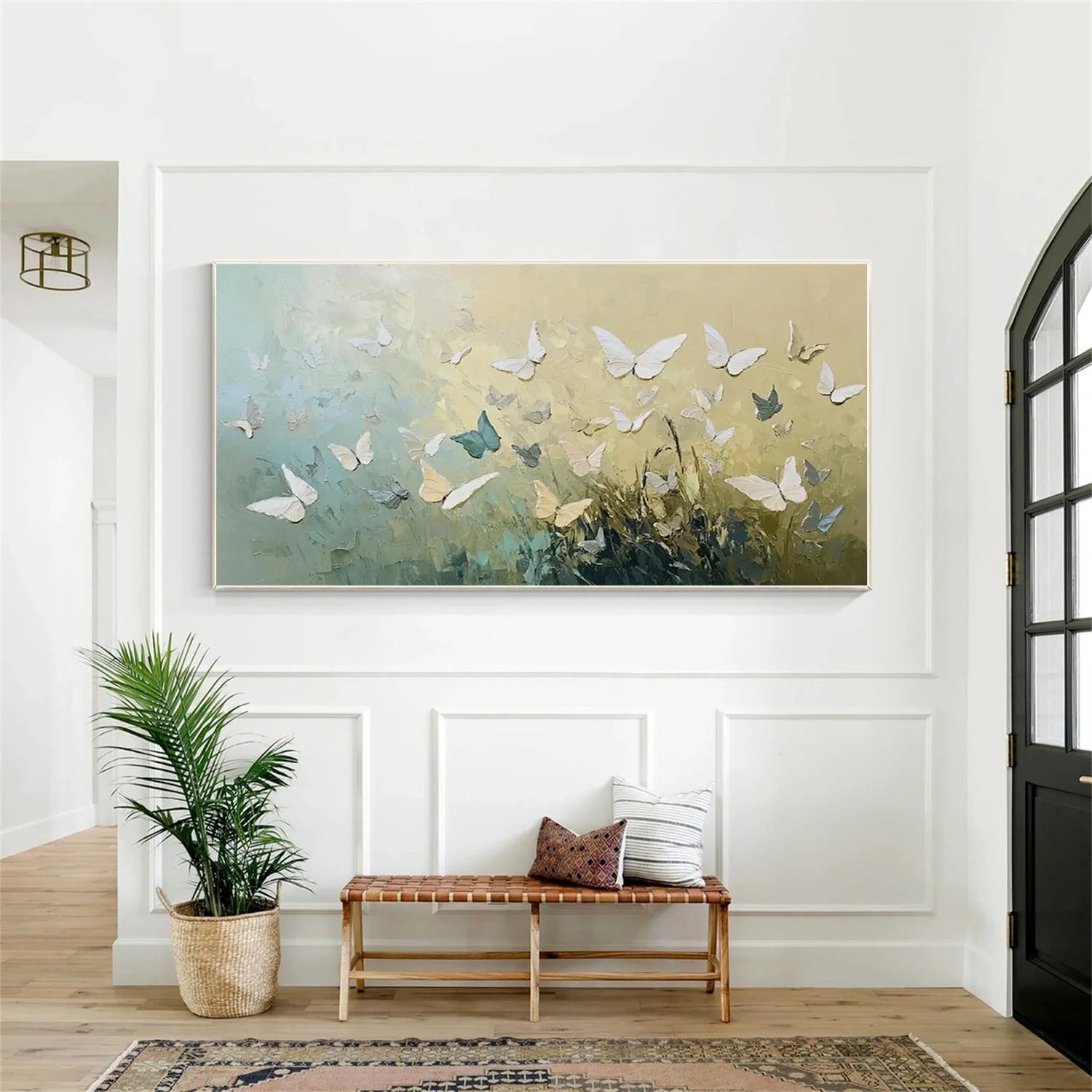 Flower & Tree Abstract Wall Art #FT117