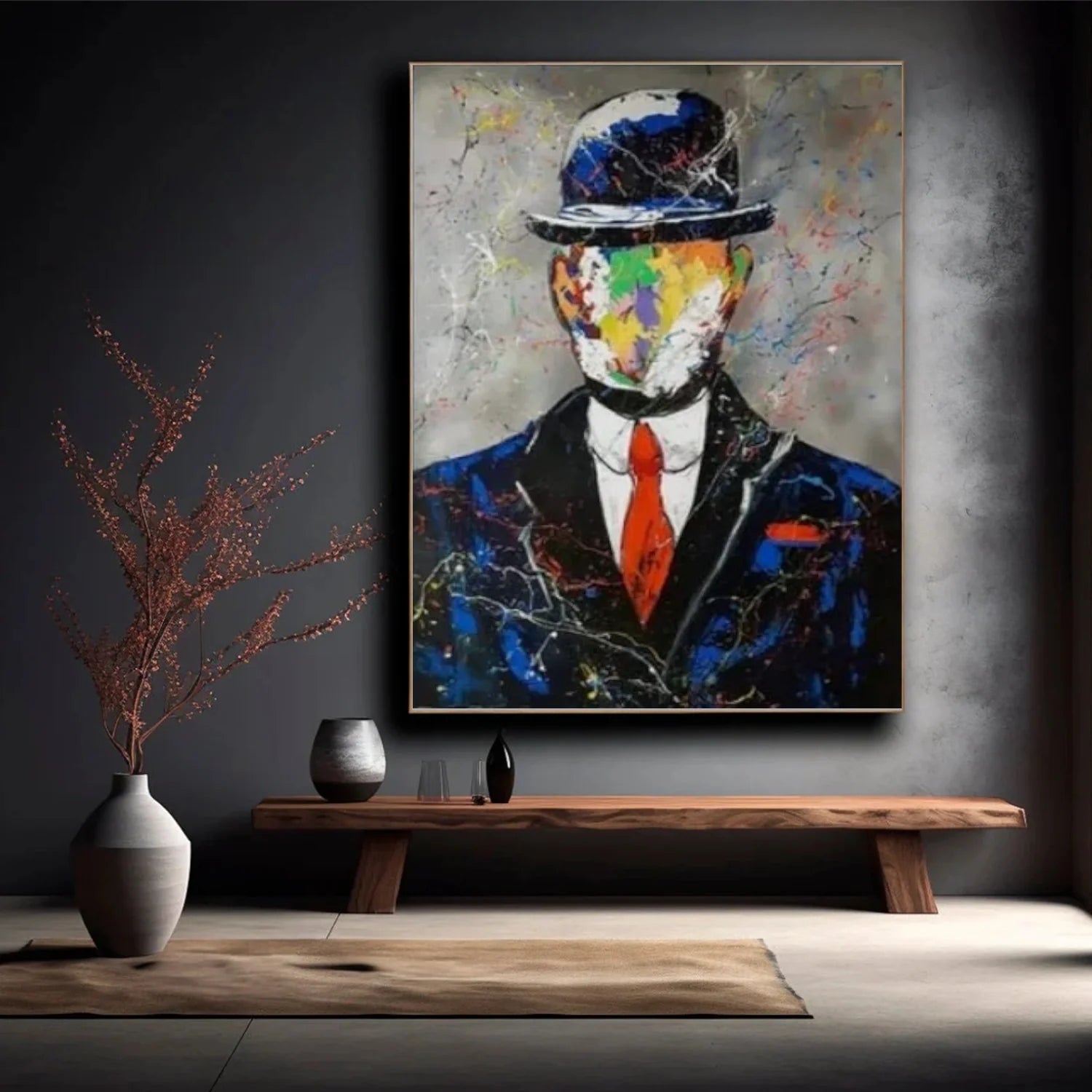 Abstract Portrait_Wall Art #AB067