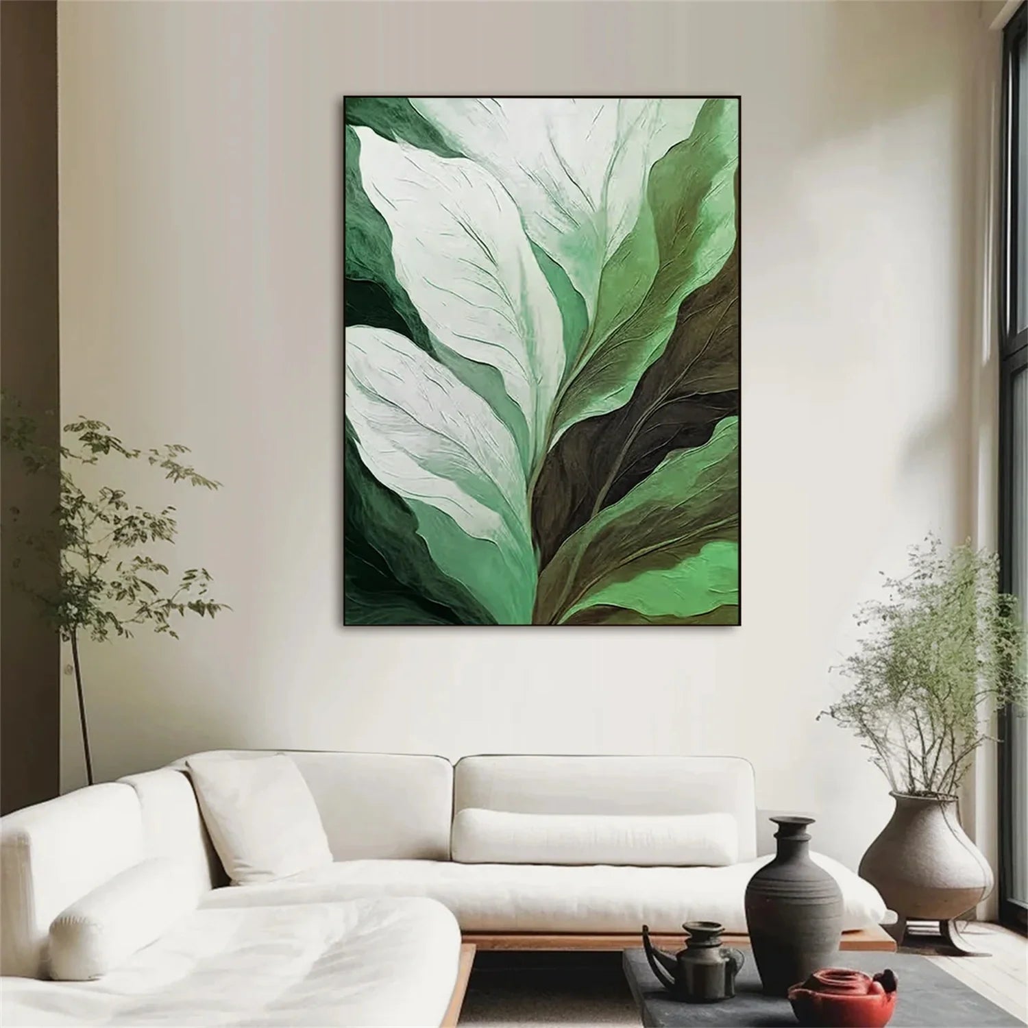 Flower & Tree Abstract Wall Art #FT116