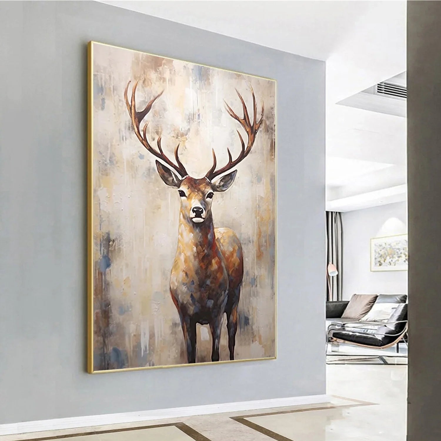Abstract Animal Wall Art #AM128