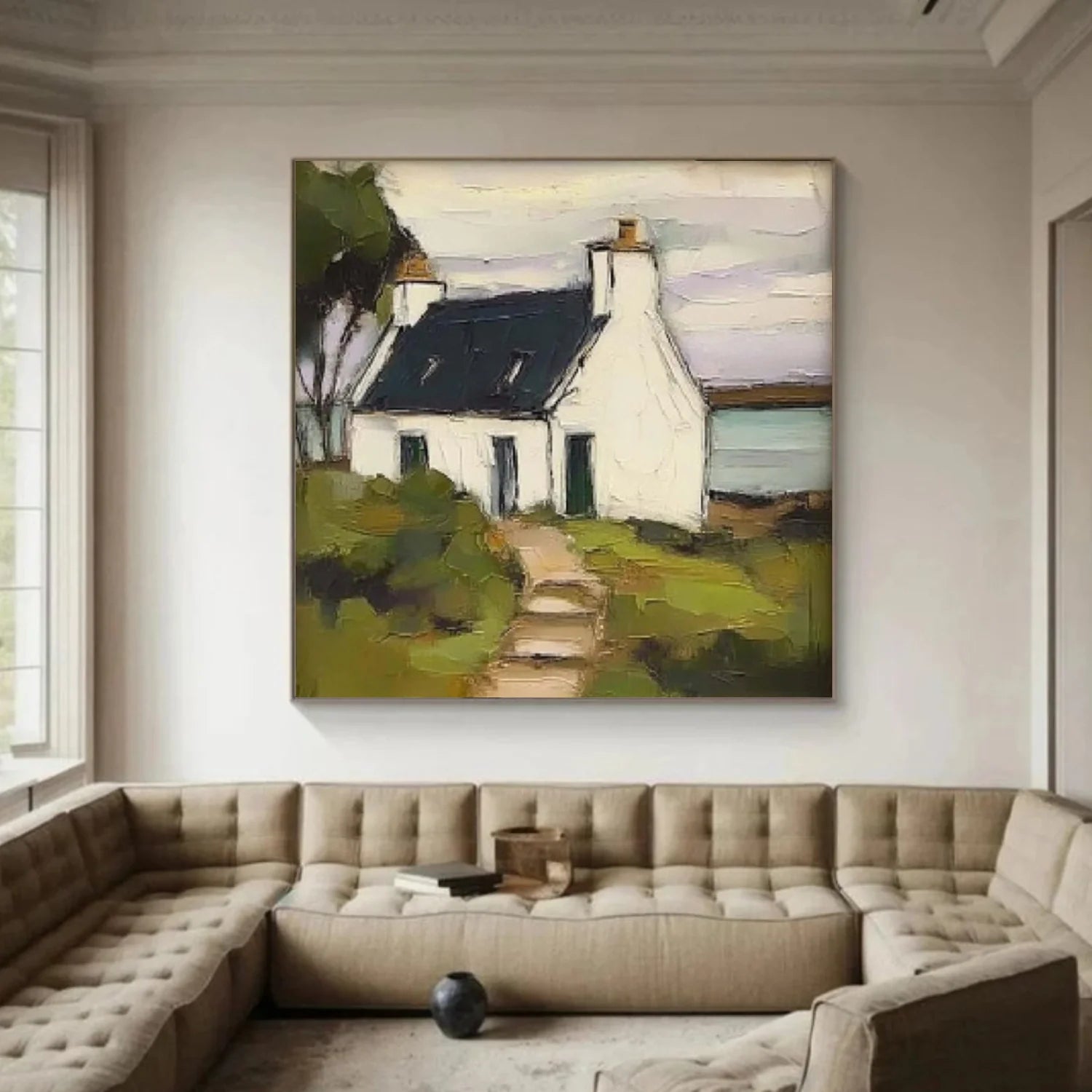 Abstract Canvas Art #WA800