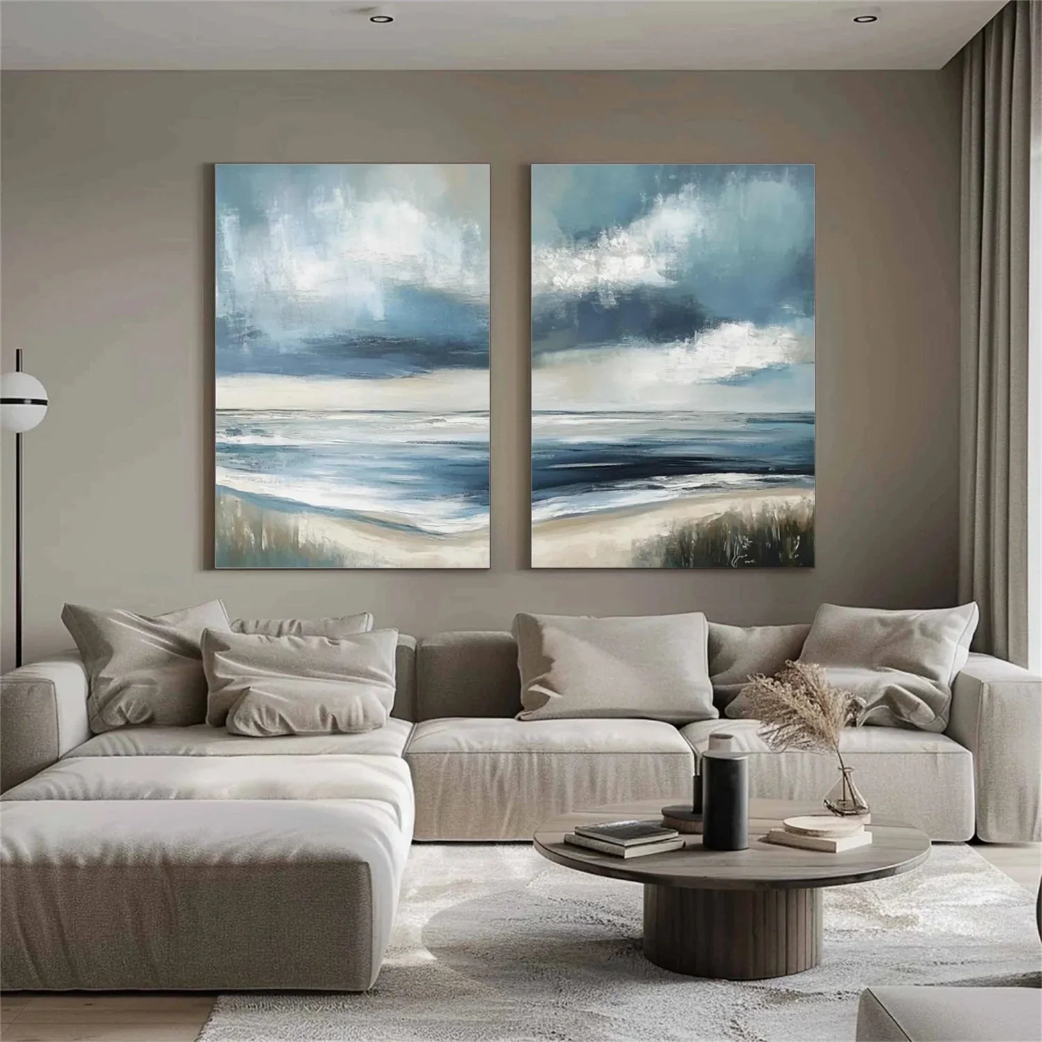 Sea & Sky Abstract_Wall Art #SK128
