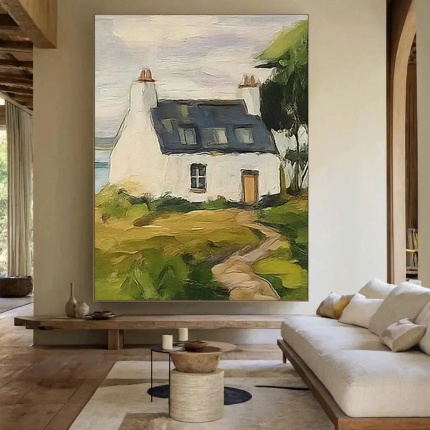 Abstract Canvas Art #WA799