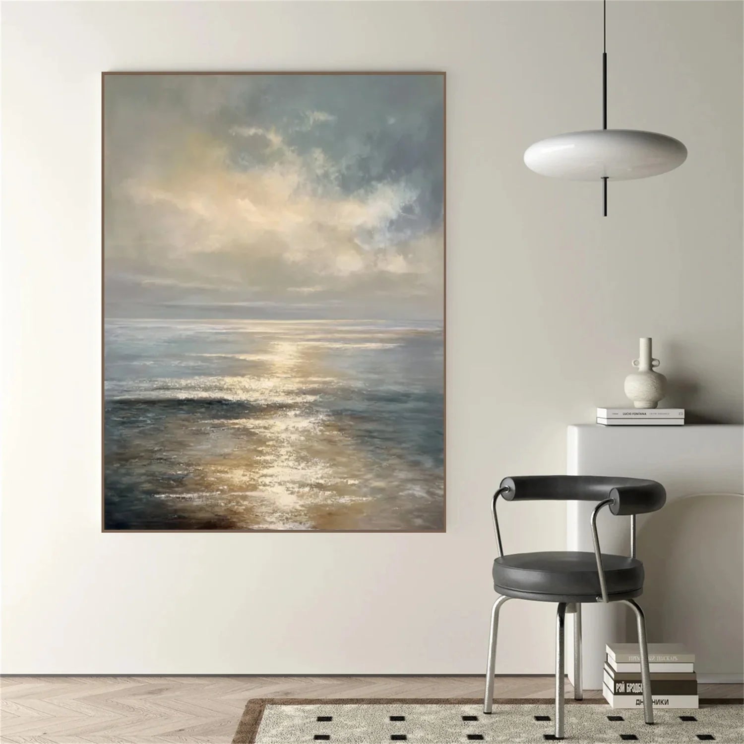Sea & Sky Abstract_Wall Art #SK188