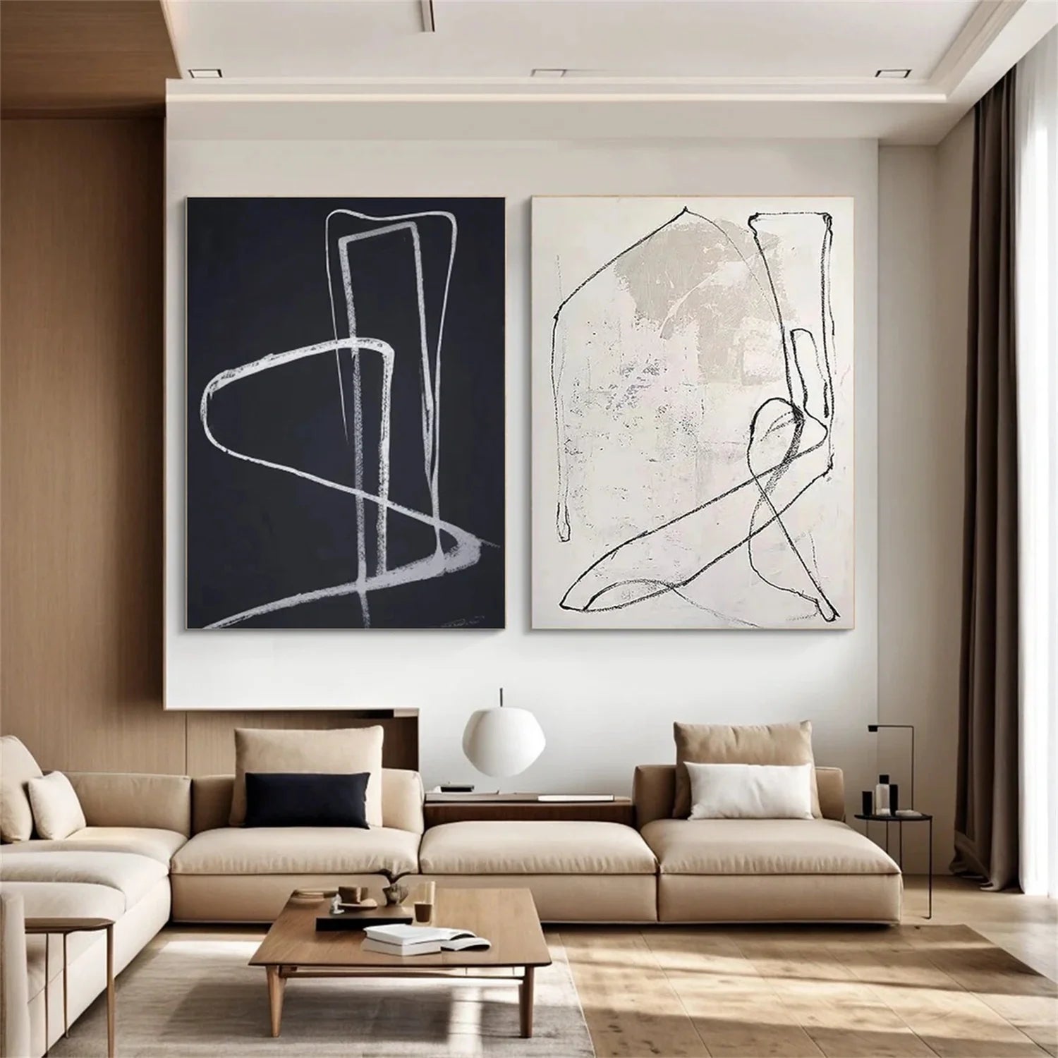 Abstract Tranquility Set of 2 #WA250