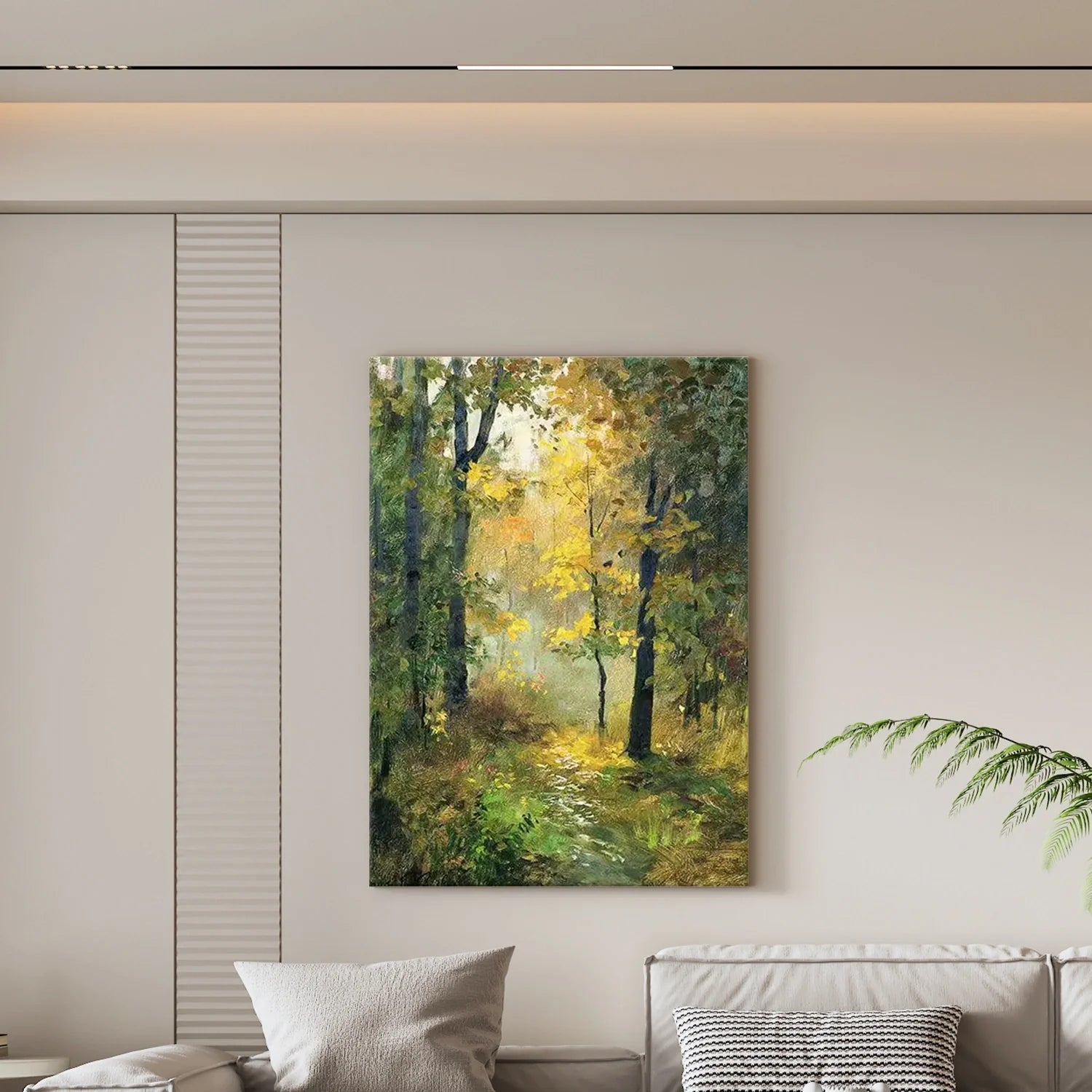 Flower & Tree Abstract Wall Art #FT142
