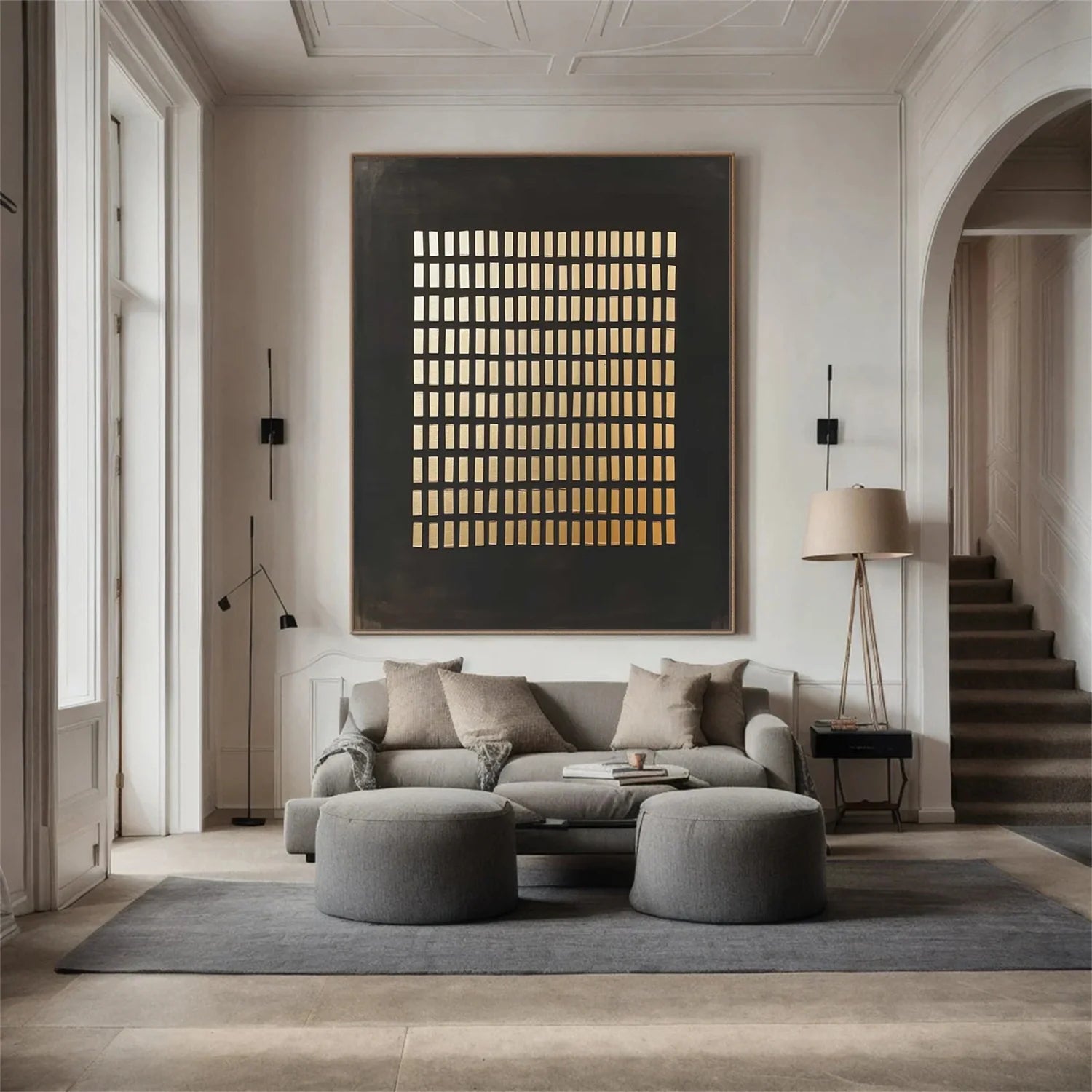 Wabi Sabi_Textured Canvas Art #WA597